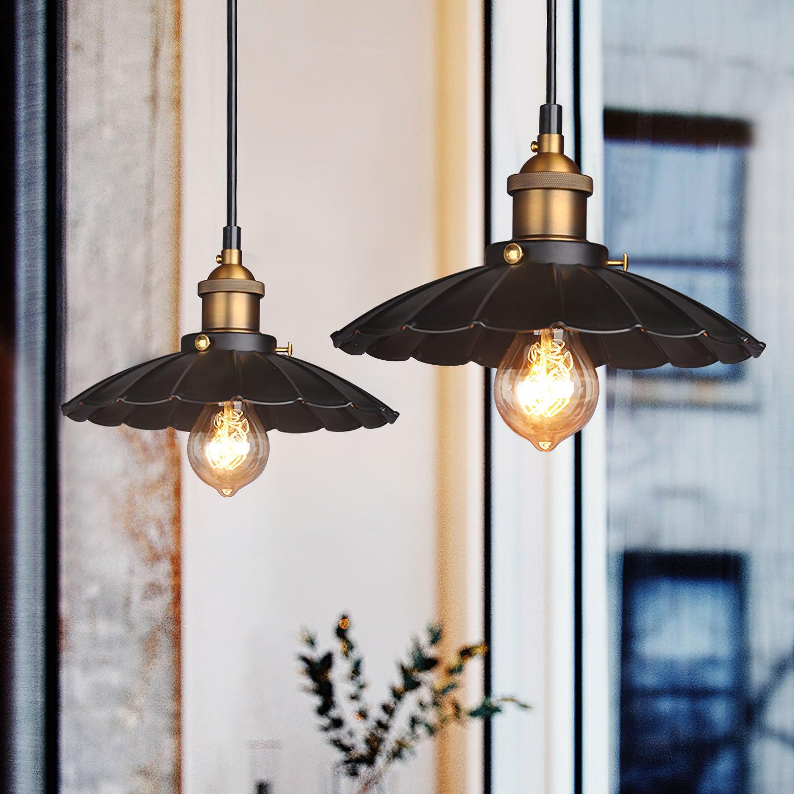 Velora Contemporary Iron Pendant Light-Neutral Decor