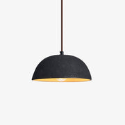 Dome Vintage Wood Pendant Lamp-Neutral Decor