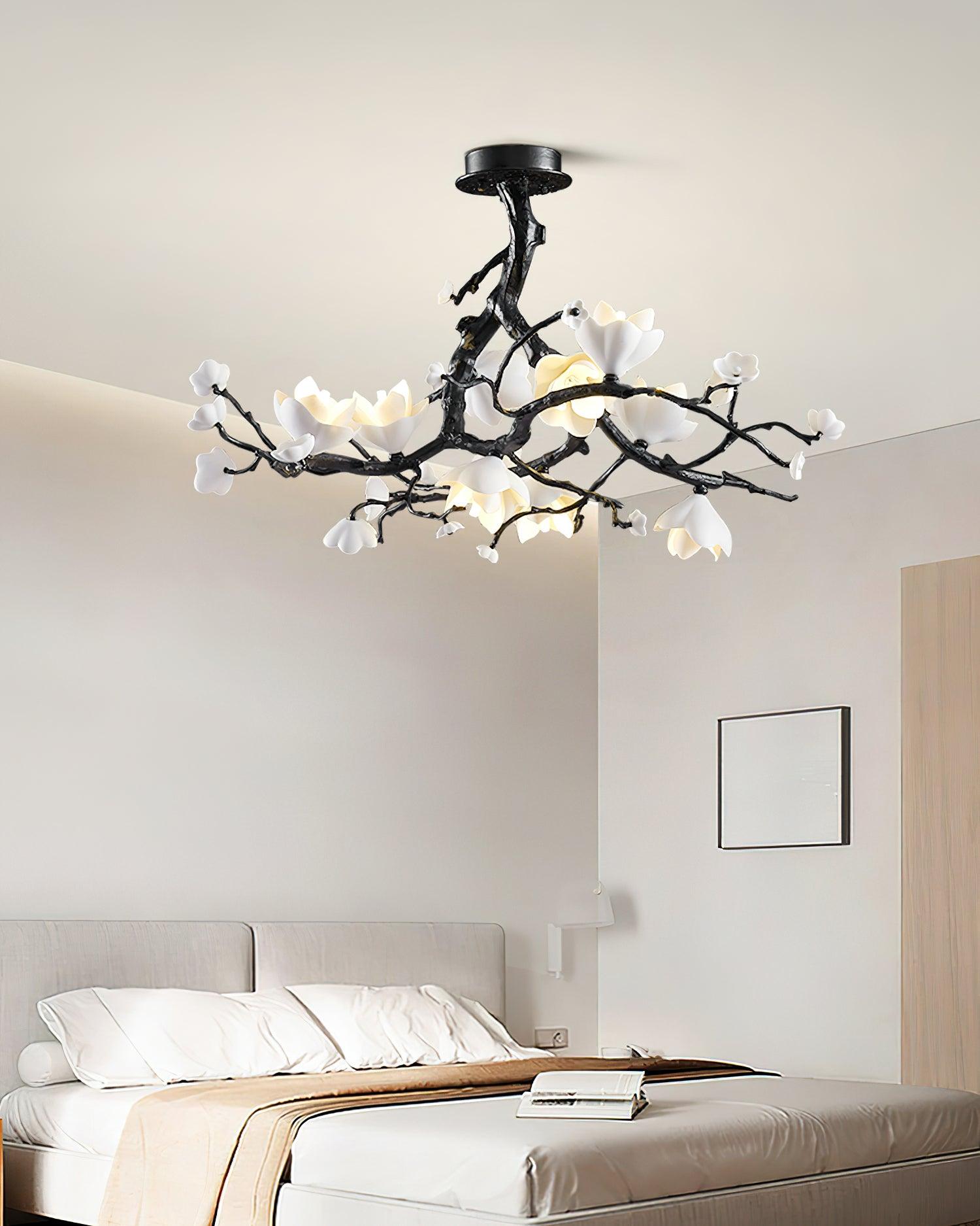 Ciro Pendant Lamp Black Copper Tree Wild Fruits-Neutral Decor