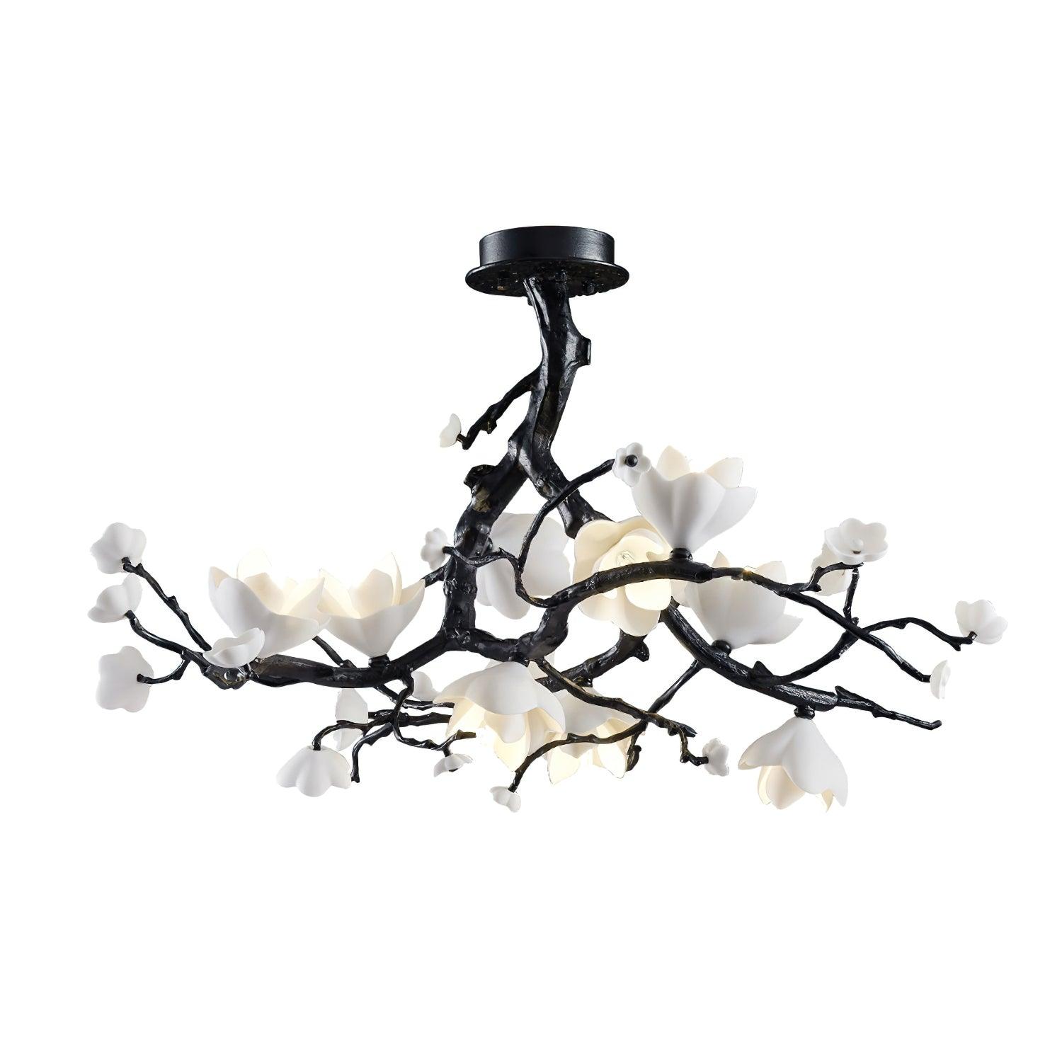 Ciro Pendant Lamp Black Copper Tree Wild Fruits-Neutral Decor