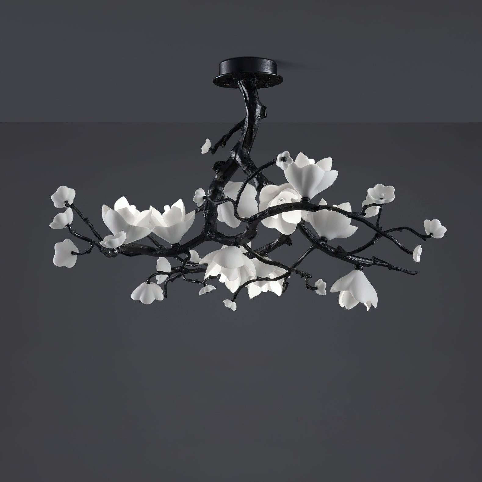 Ciro Pendant Lamp Black Copper Tree Wild Fruits-Neutral Decor