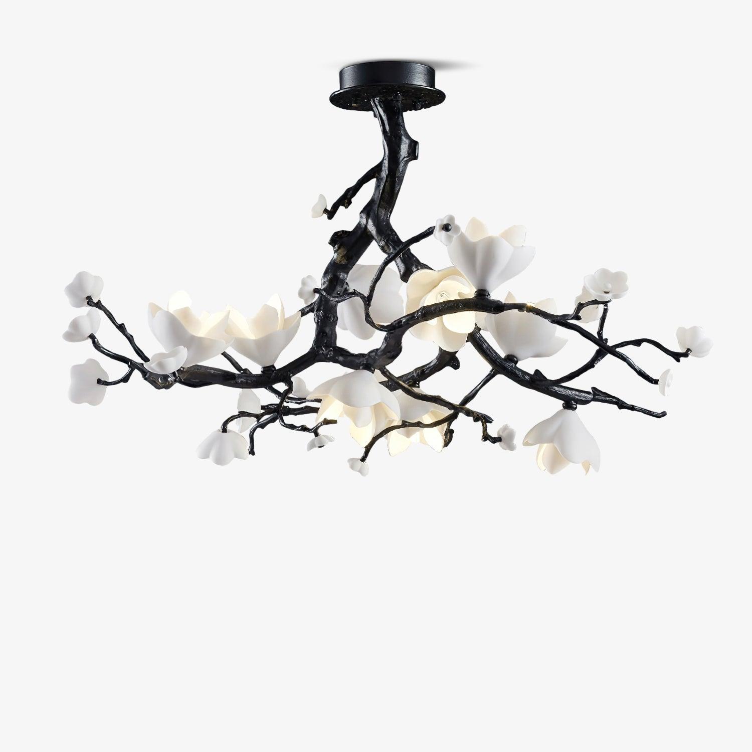 Ciro Pendant Lamp Black Copper Tree Wild Fruits-Neutral Decor