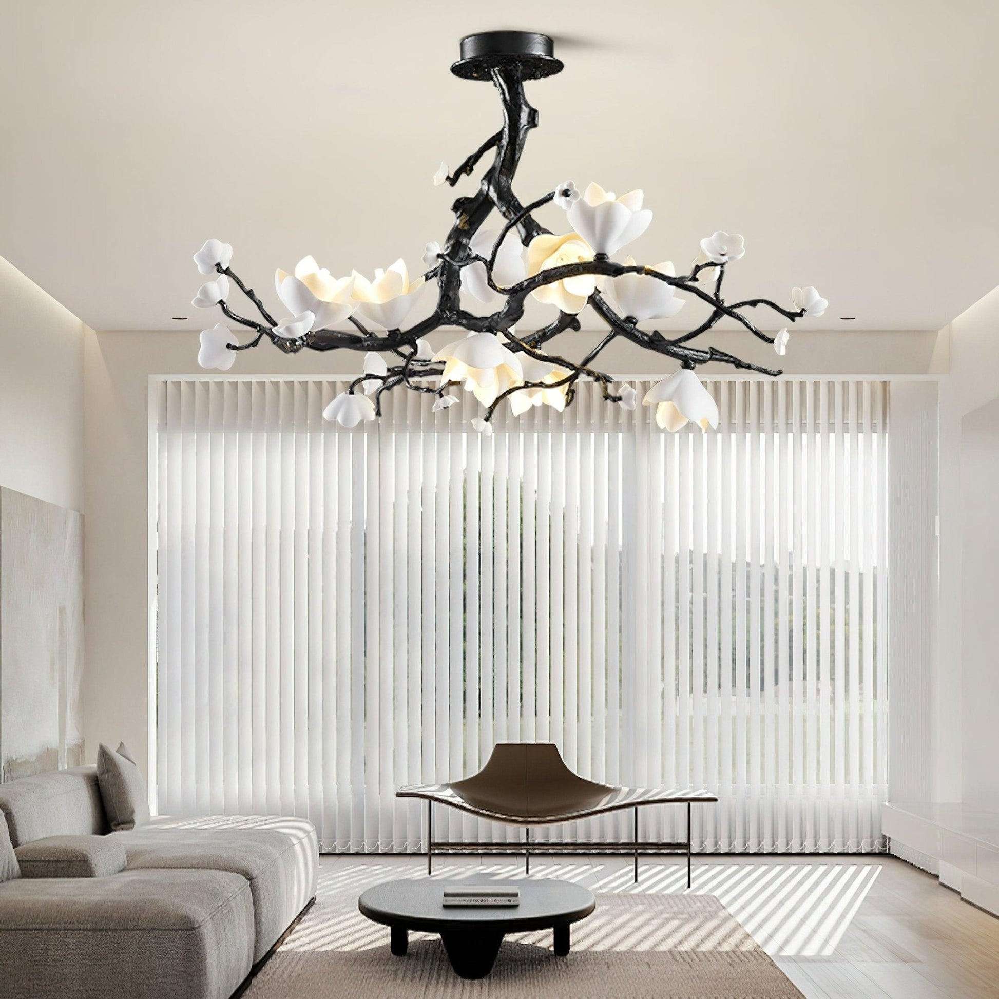 Ciro Pendant Lamp Black Copper Tree Wild Fruits-Neutral Decor