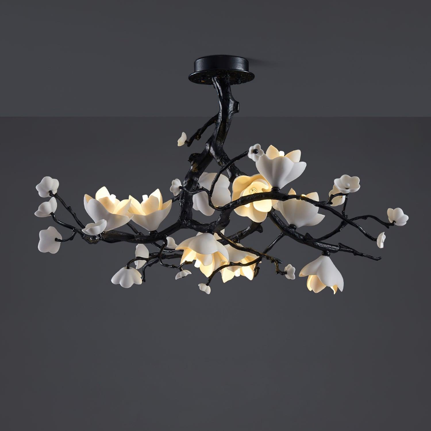 Ciro Pendant Lamp Black Copper Tree Wild Fruits-Neutral Decor