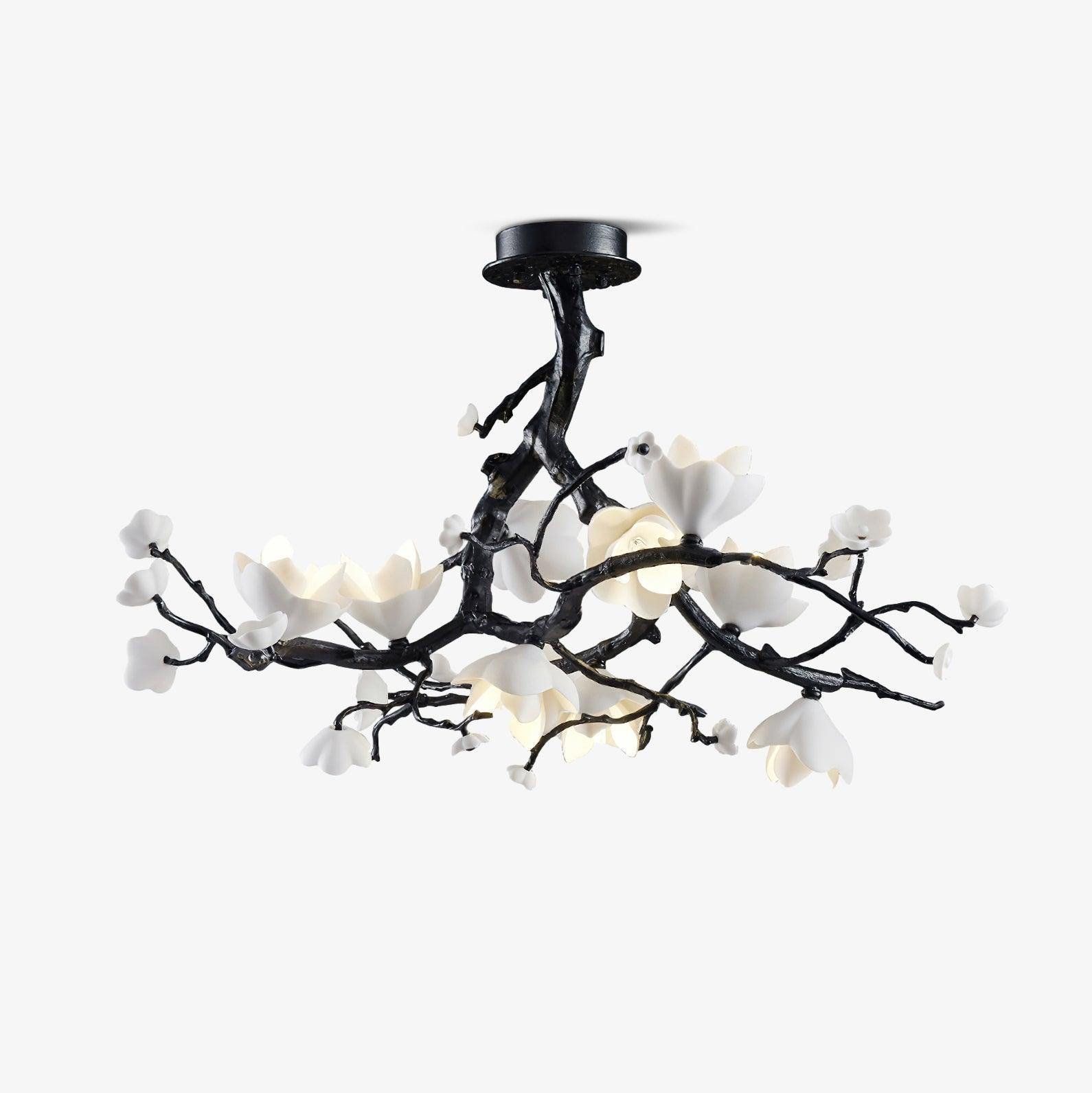 Ciro Pendant Lamp Black Copper Tree Wild Fruits-Neutral Decor