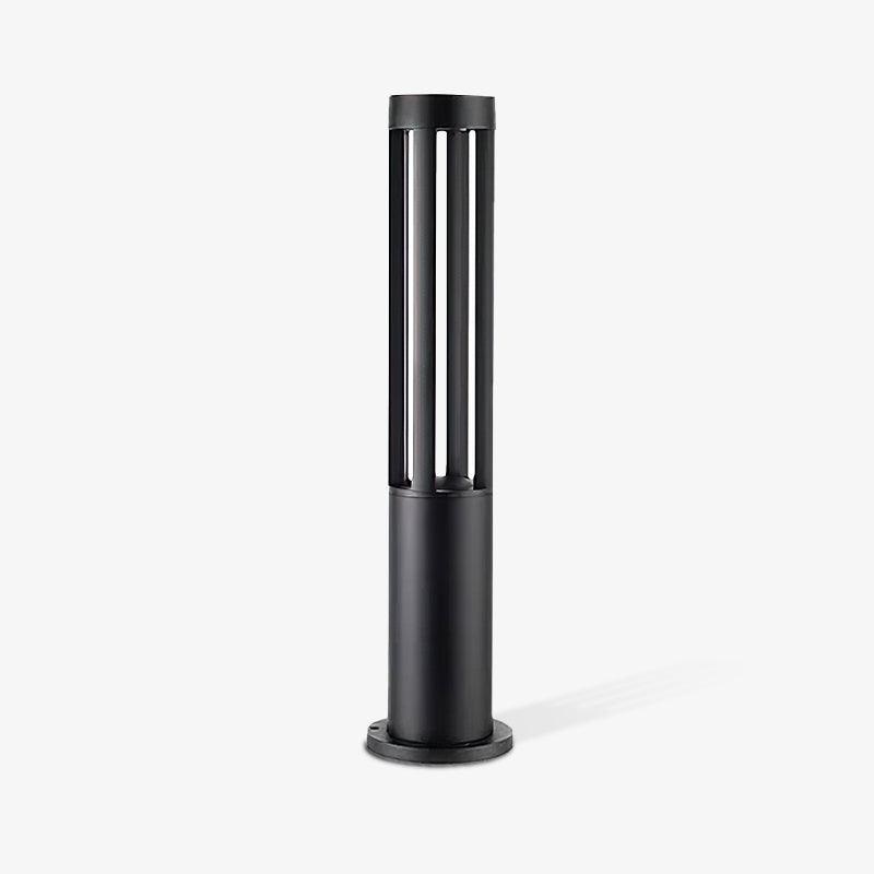 Tavi Outdoor Light Black Cylindrical Garden-Neutral Decor