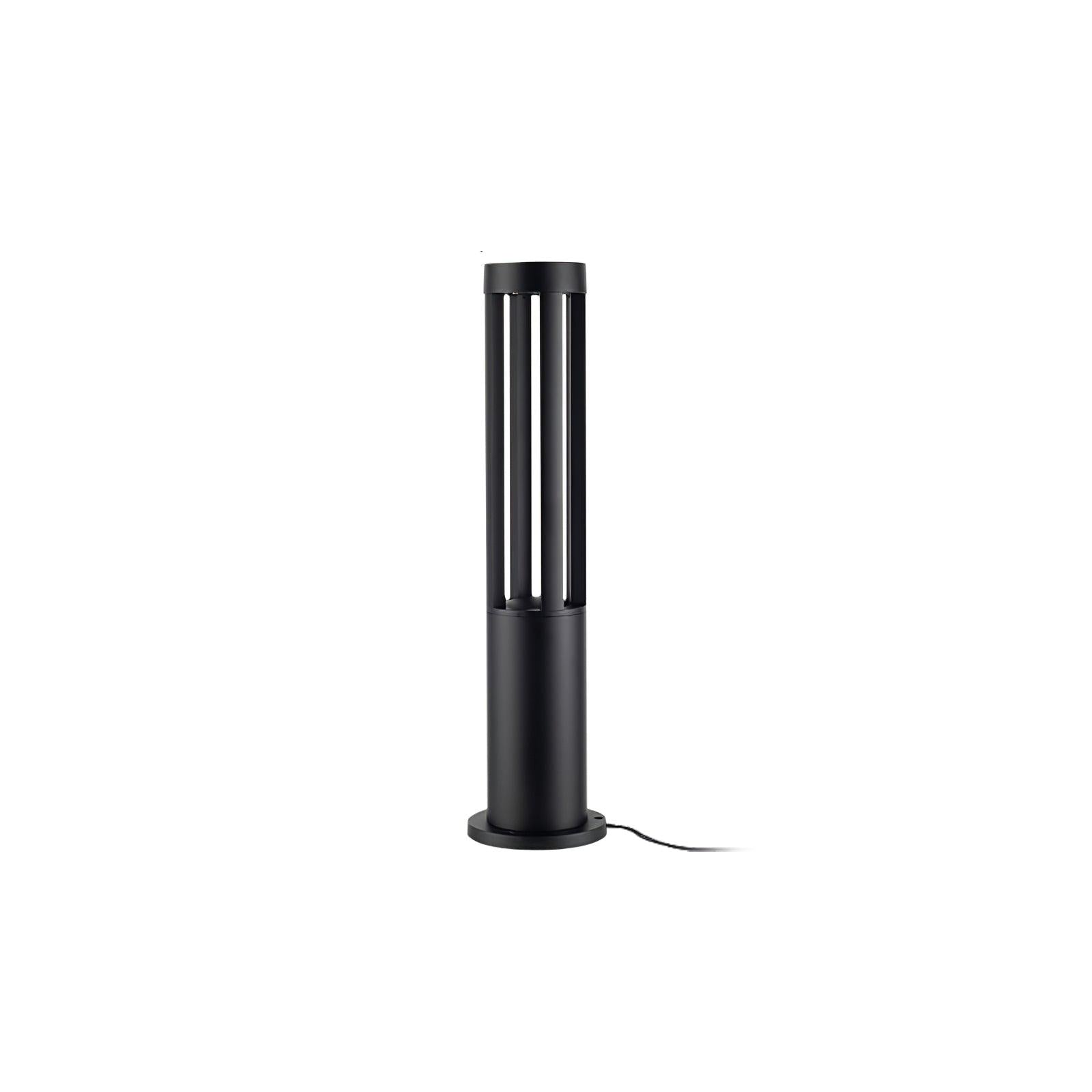 Tavi Outdoor Light Black Cylindrical Garden-Neutral Decor