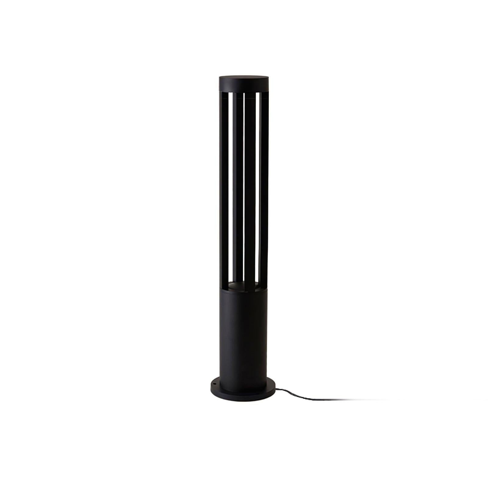 Tavi Outdoor Light Black Cylindrical Garden-Neutral Decor
