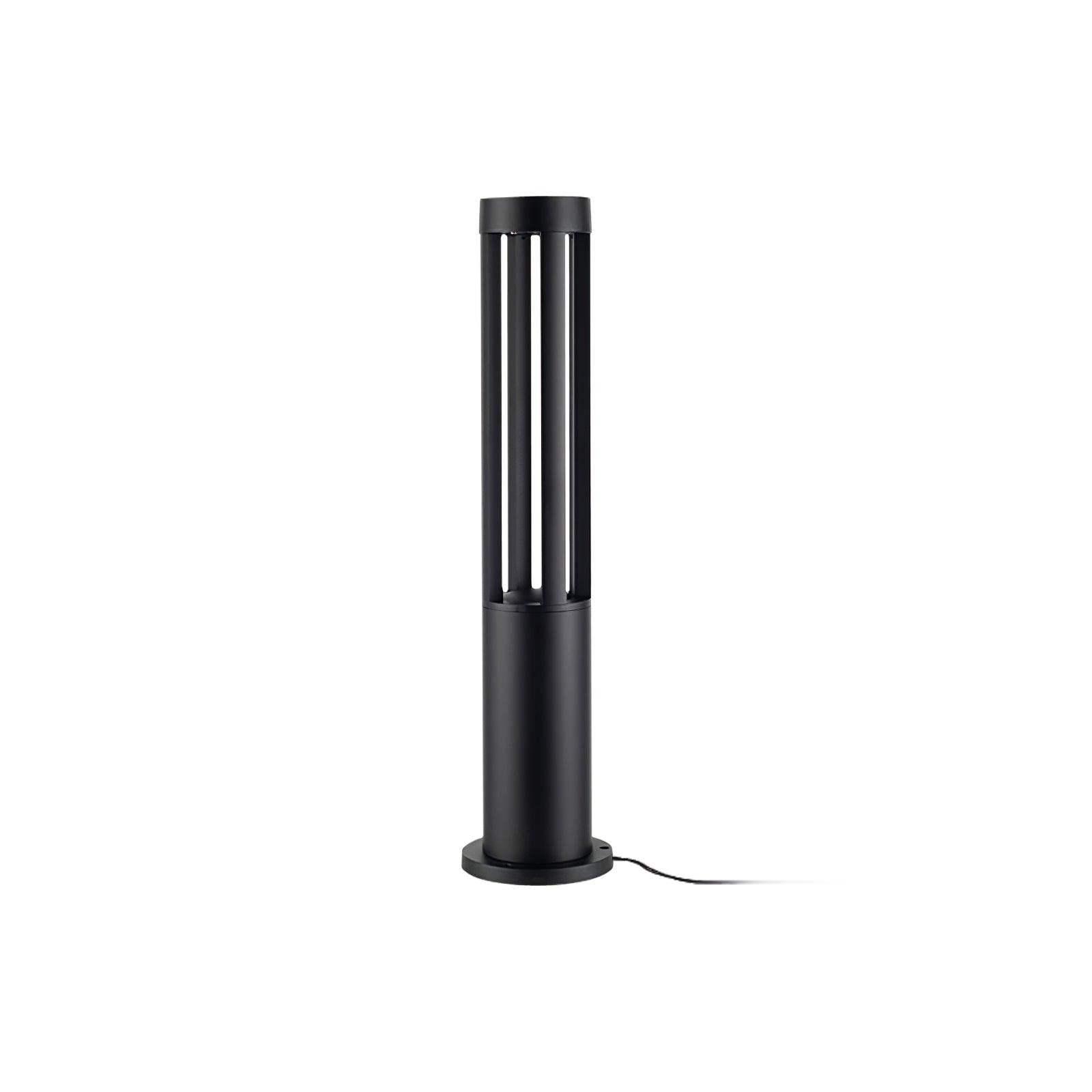 Tavi Outdoor Light Black Cylindrical Garden-Neutral Decor