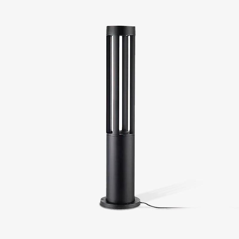 Tavi Outdoor Light Black Cylindrical Garden-Neutral Decor