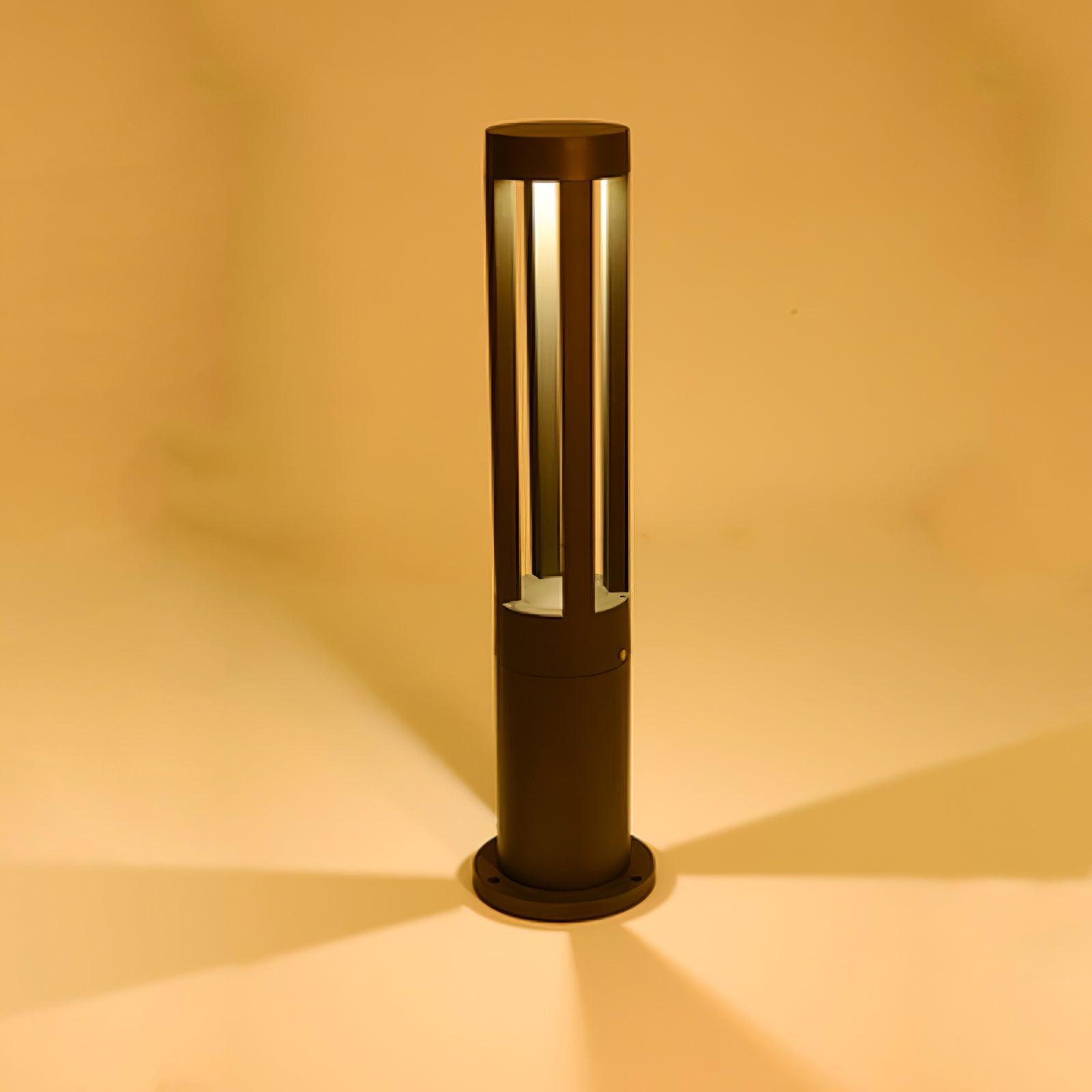 Tavi Outdoor Light Black Cylindrical Garden-Neutral Decor
