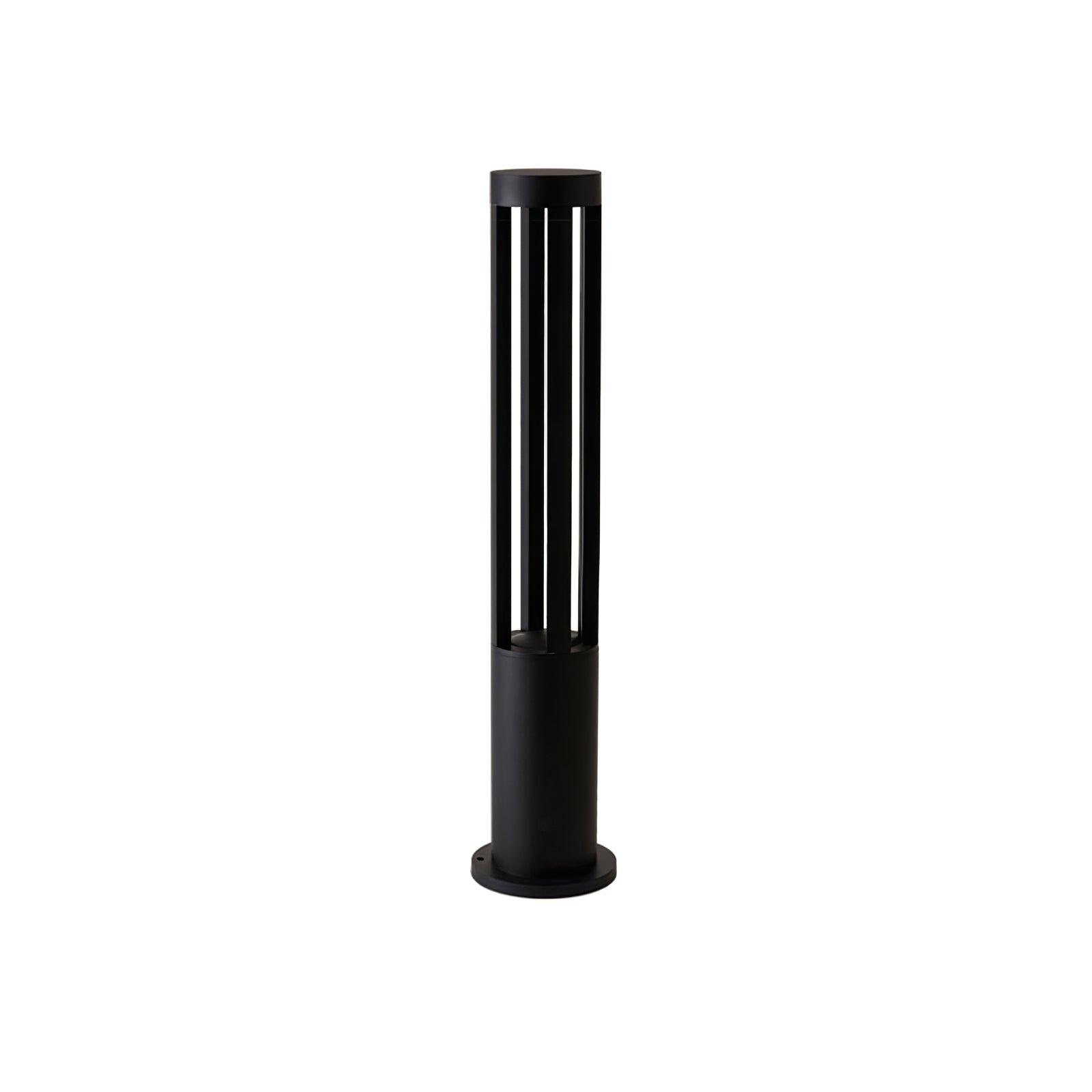 Tavi Outdoor Light Black Cylindrical Garden-Neutral Decor