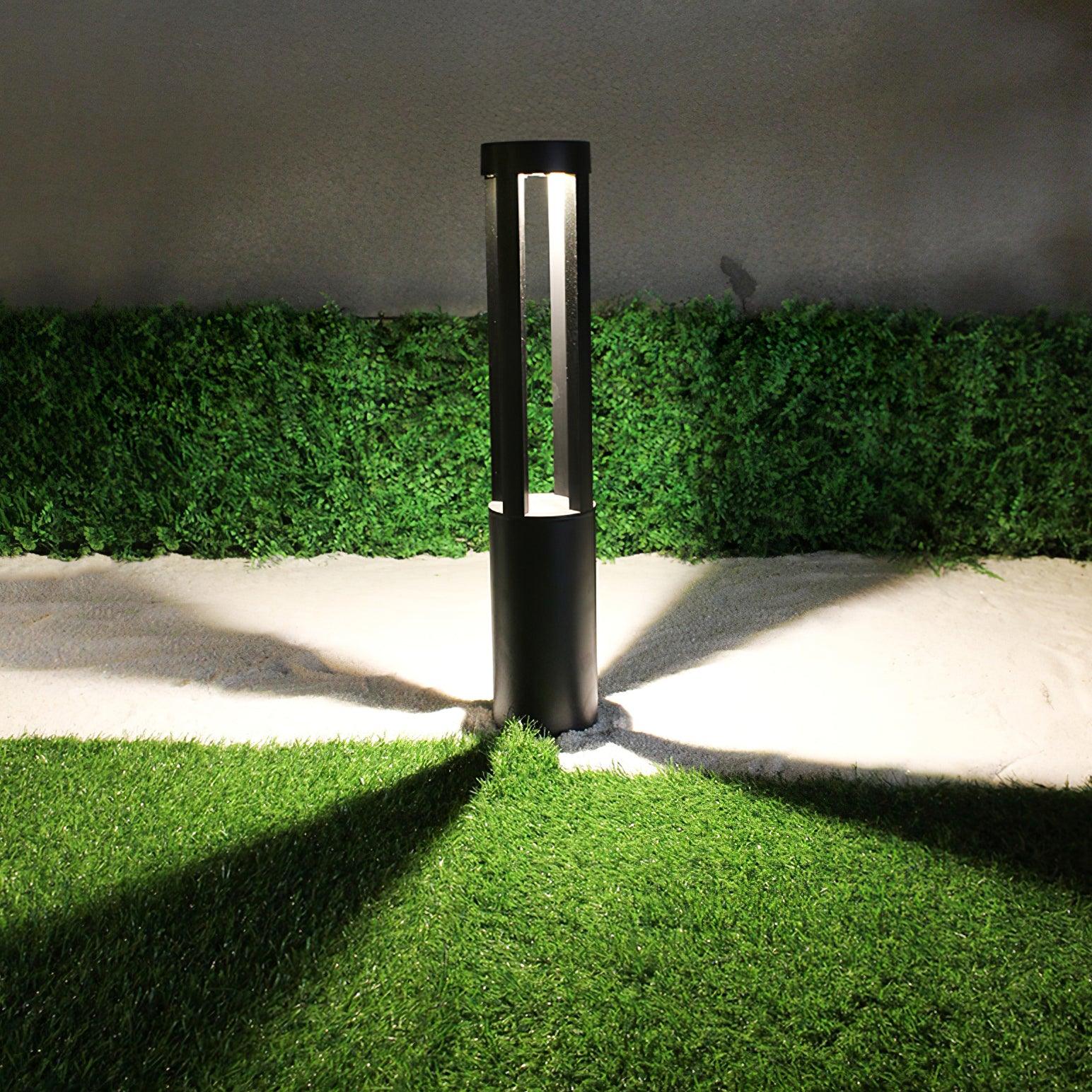 Tavi Outdoor Light Black Cylindrical Garden-Neutral Decor