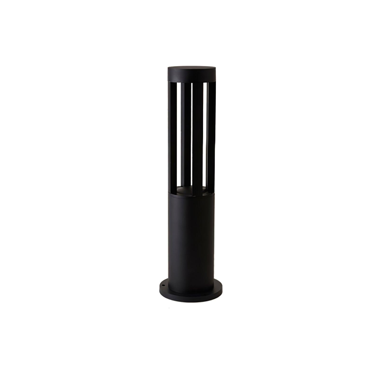 Tavi Outdoor Light Black Cylindrical Garden-Neutral Decor
