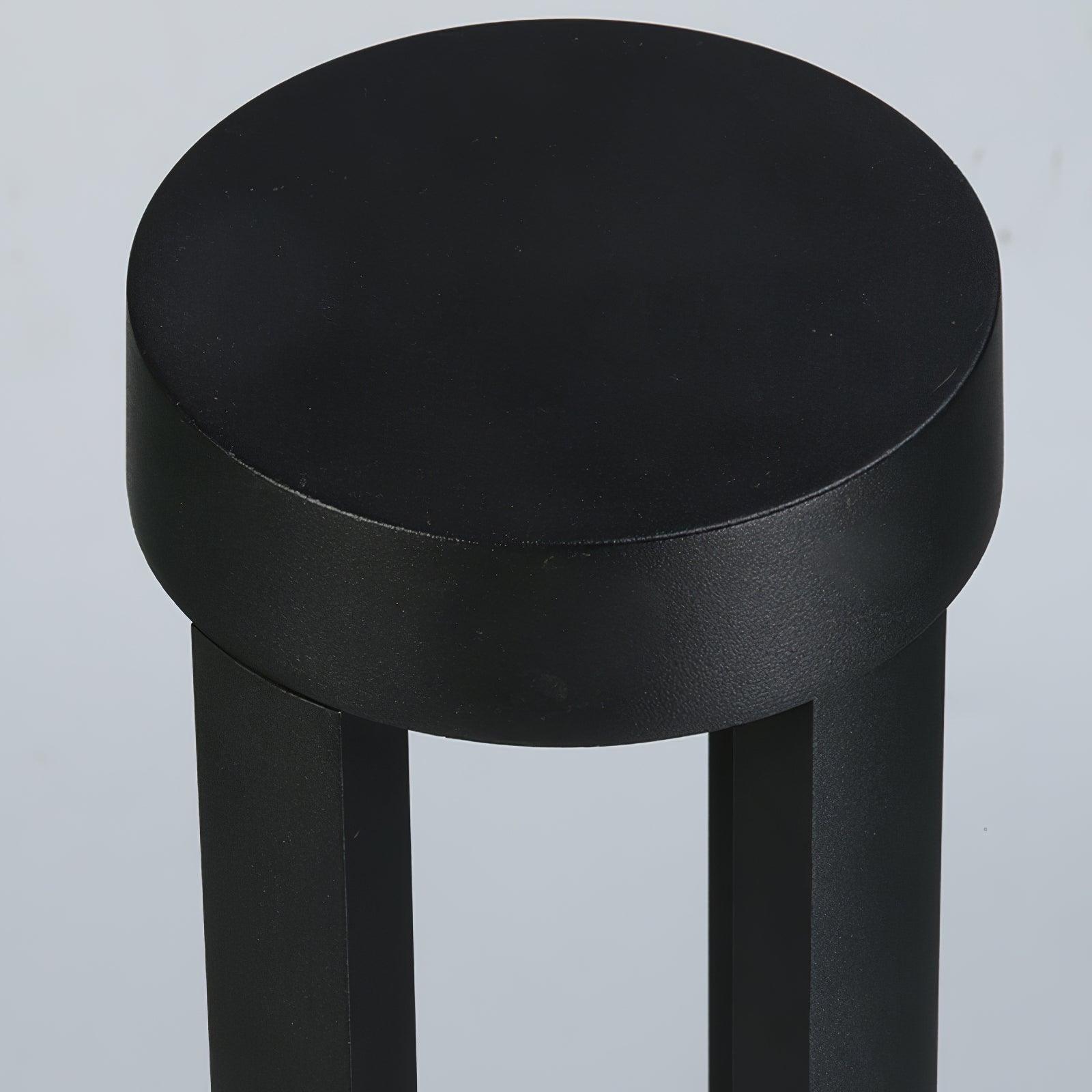 Tavi Outdoor Light Black Cylindrical Garden-Neutral Decor