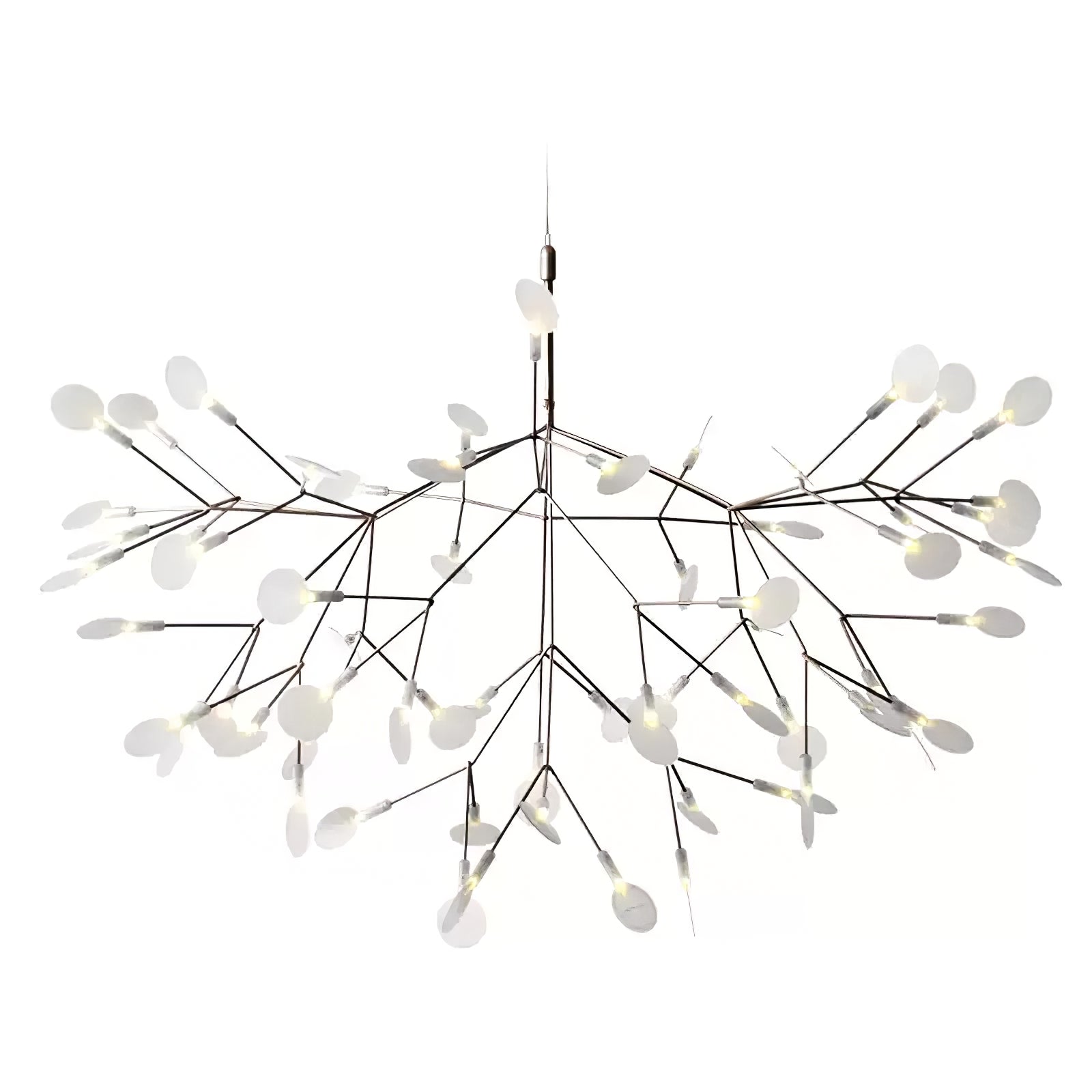 Black Firefly LED Chandelier-Neutral Decor