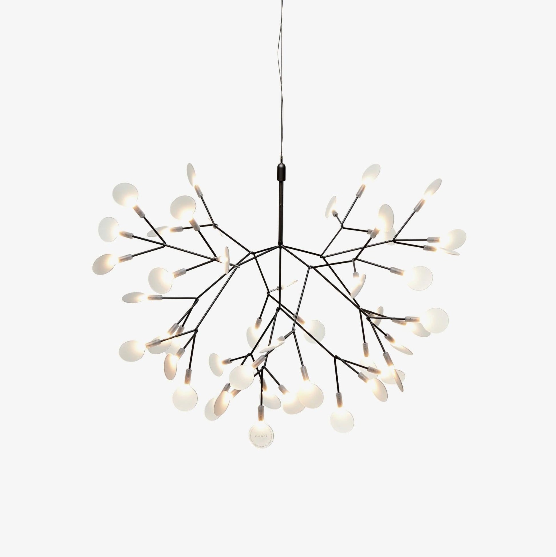 Black Firefly LED Chandelier-Neutral Decor