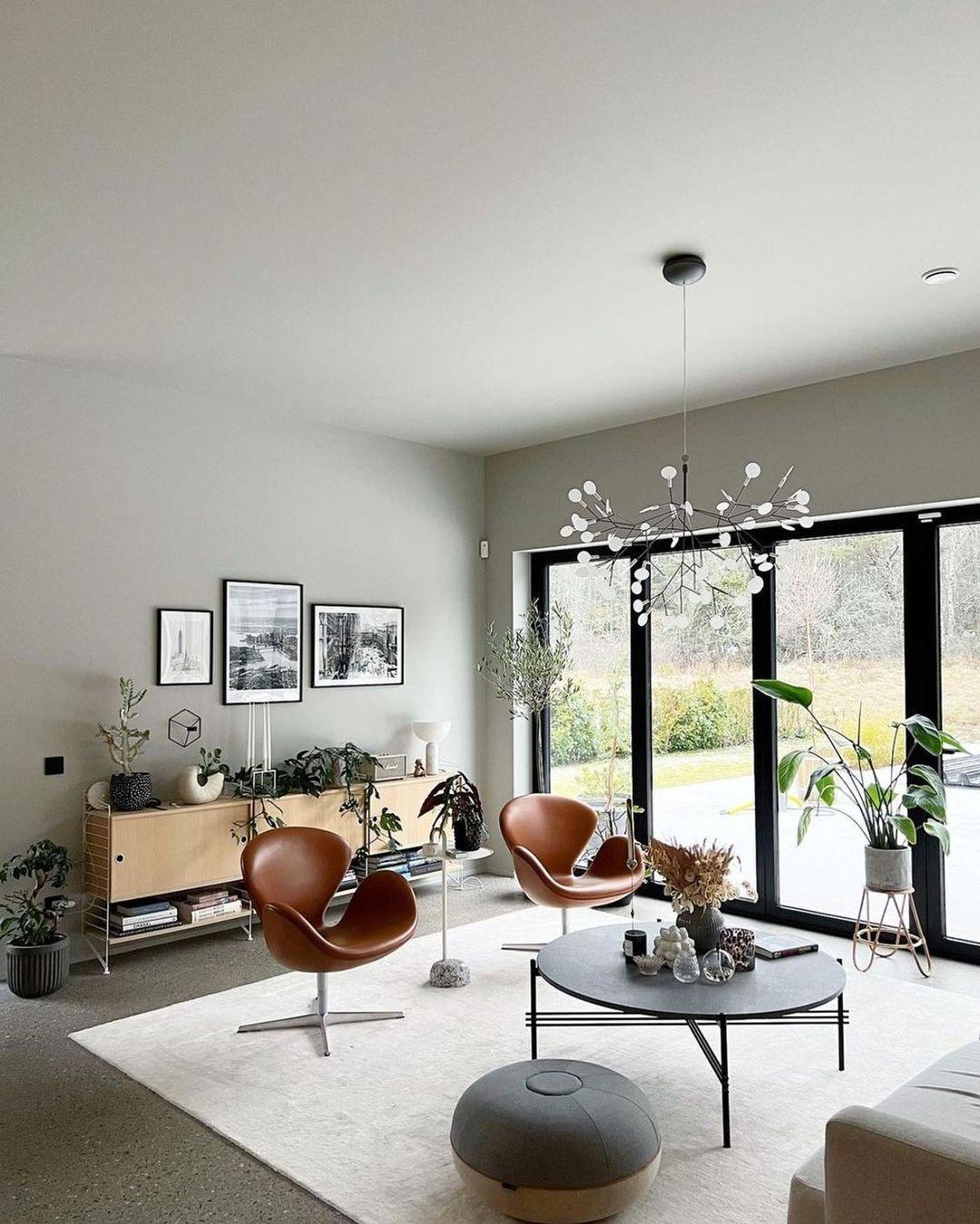 Black Firefly LED Chandelier-Neutral Decor