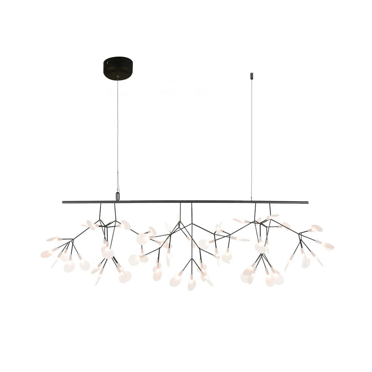 Black Firefly LED Chandelier-Neutral Decor