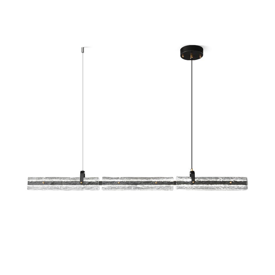 Cedorisra Luxury Ice Black Glass Pendant Lamp-Neutral Decor