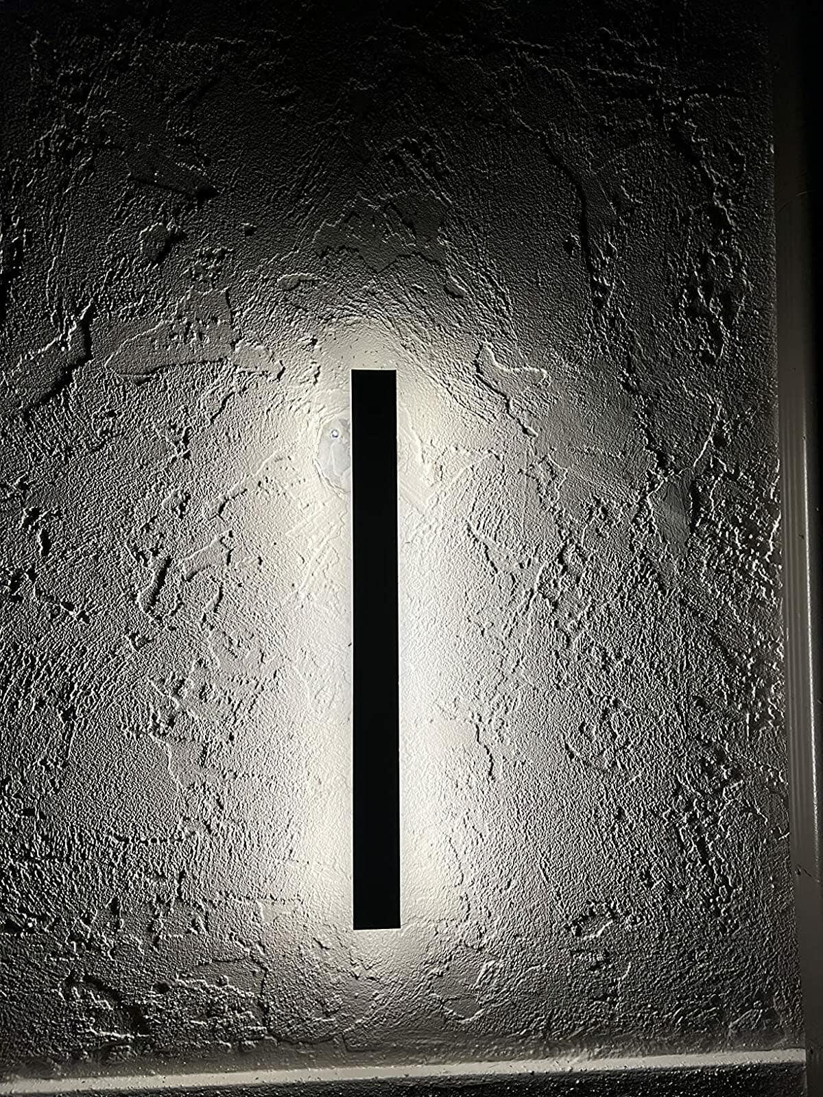 Yrath Long Strip Solar Outdoor Sconce-Neutral Decor