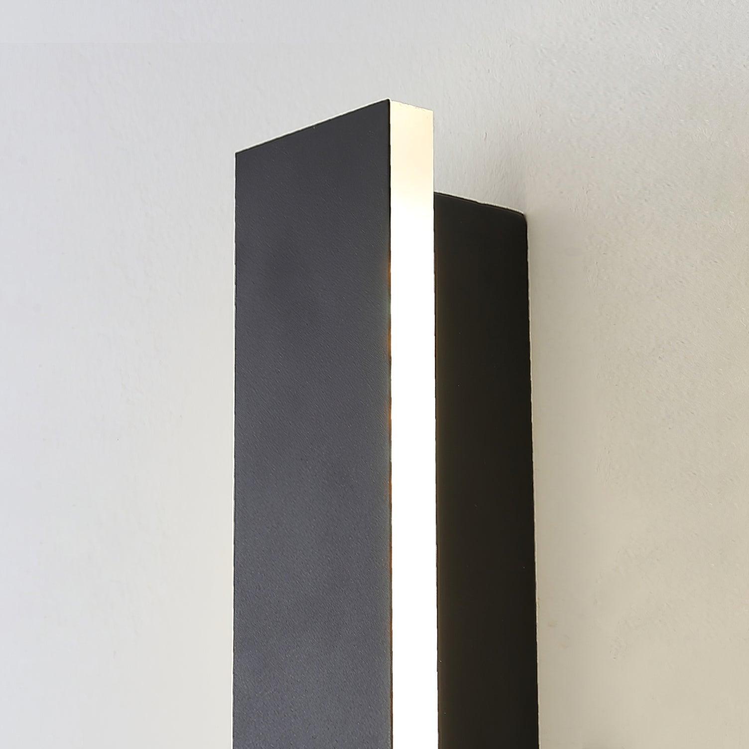 Yrath Long Strip Solar Outdoor Sconce-Neutral Decor