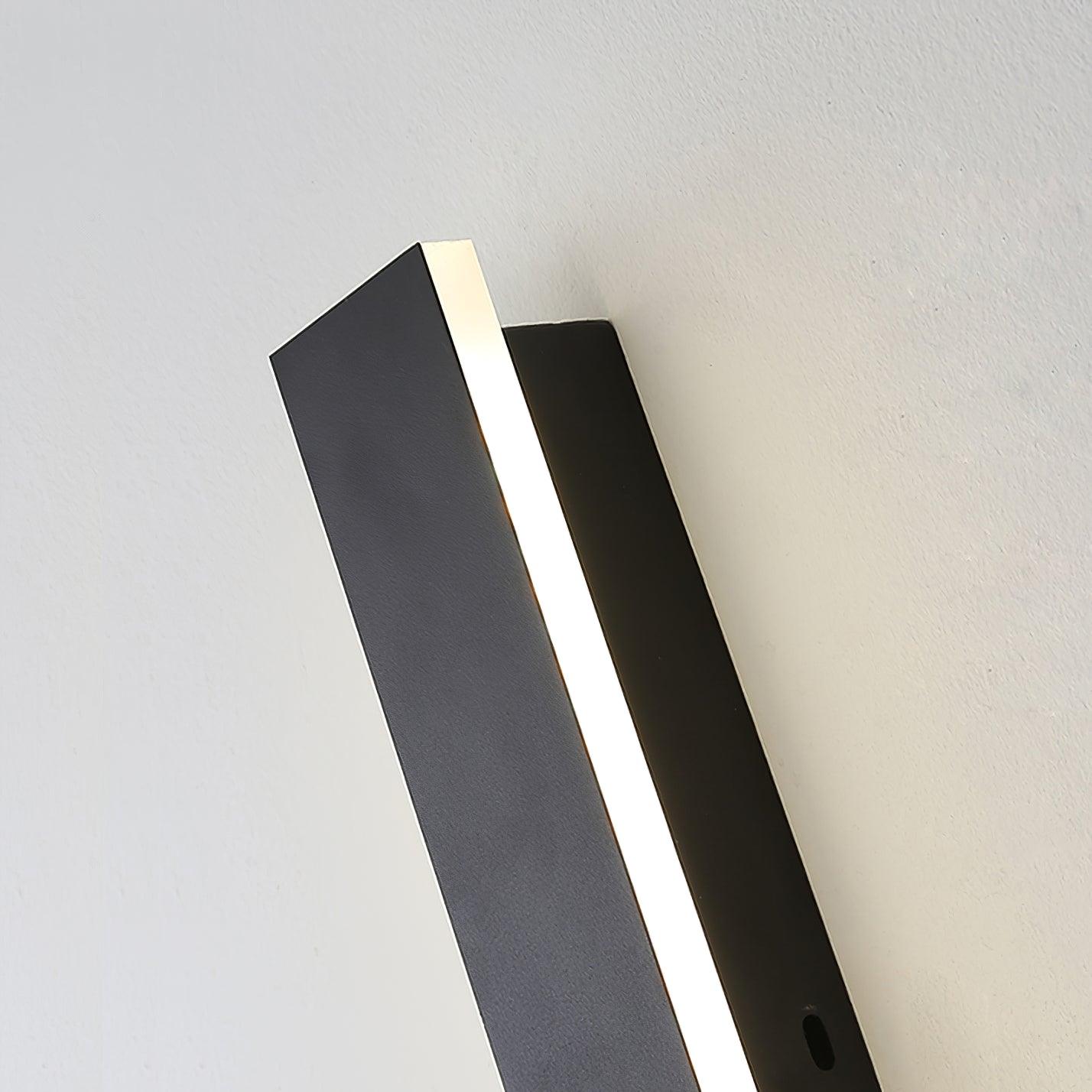 Yrath Long Strip Solar Outdoor Sconce-Neutral Decor