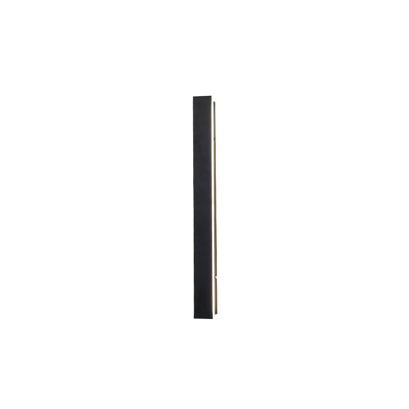 Yrath Long Strip Solar Outdoor Sconce-Neutral Decor