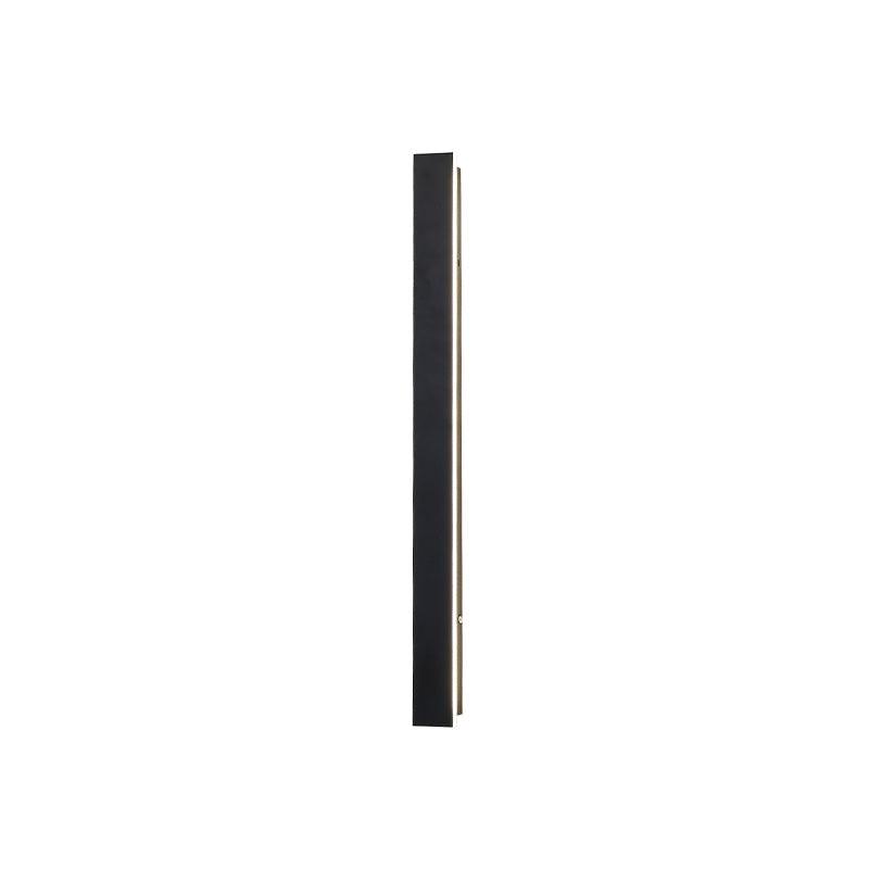 Yrath Long Strip Solar Outdoor Sconce-Neutral Decor