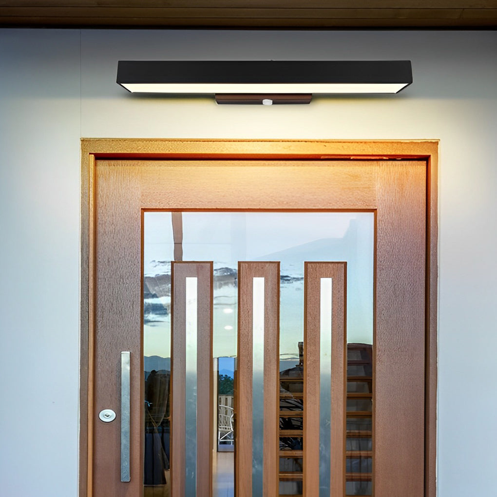 Wolf Motion Sensor Stainless Steel Outdoor Wall Light