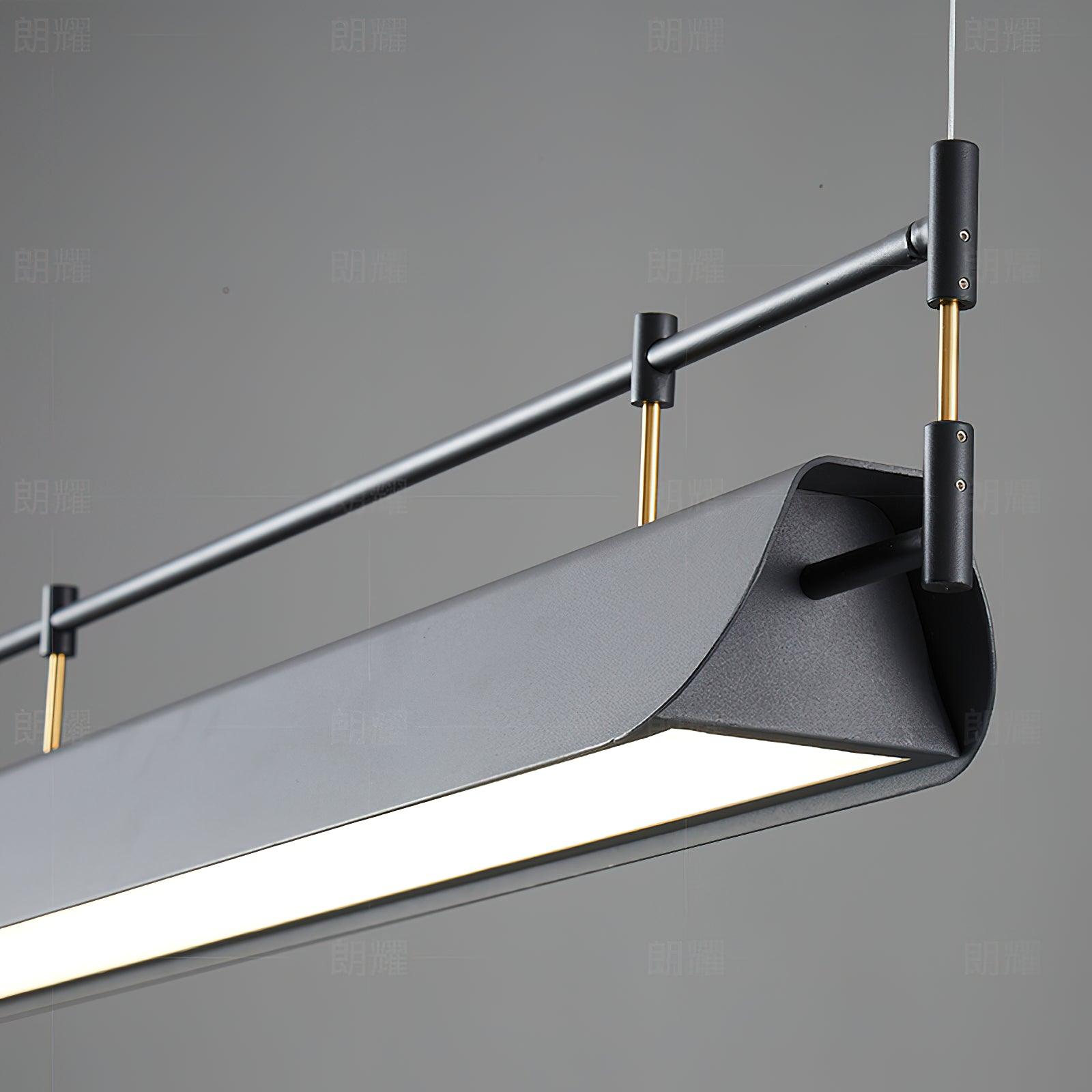 Lustra Chandelier Black Roof LED-Neutral Decor