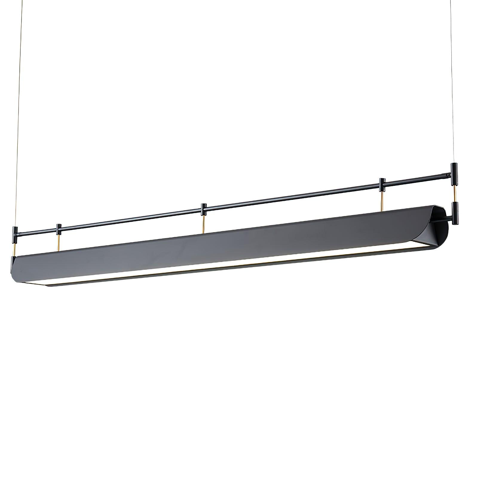 Lustra Chandelier Black Roof LED-Neutral Decor