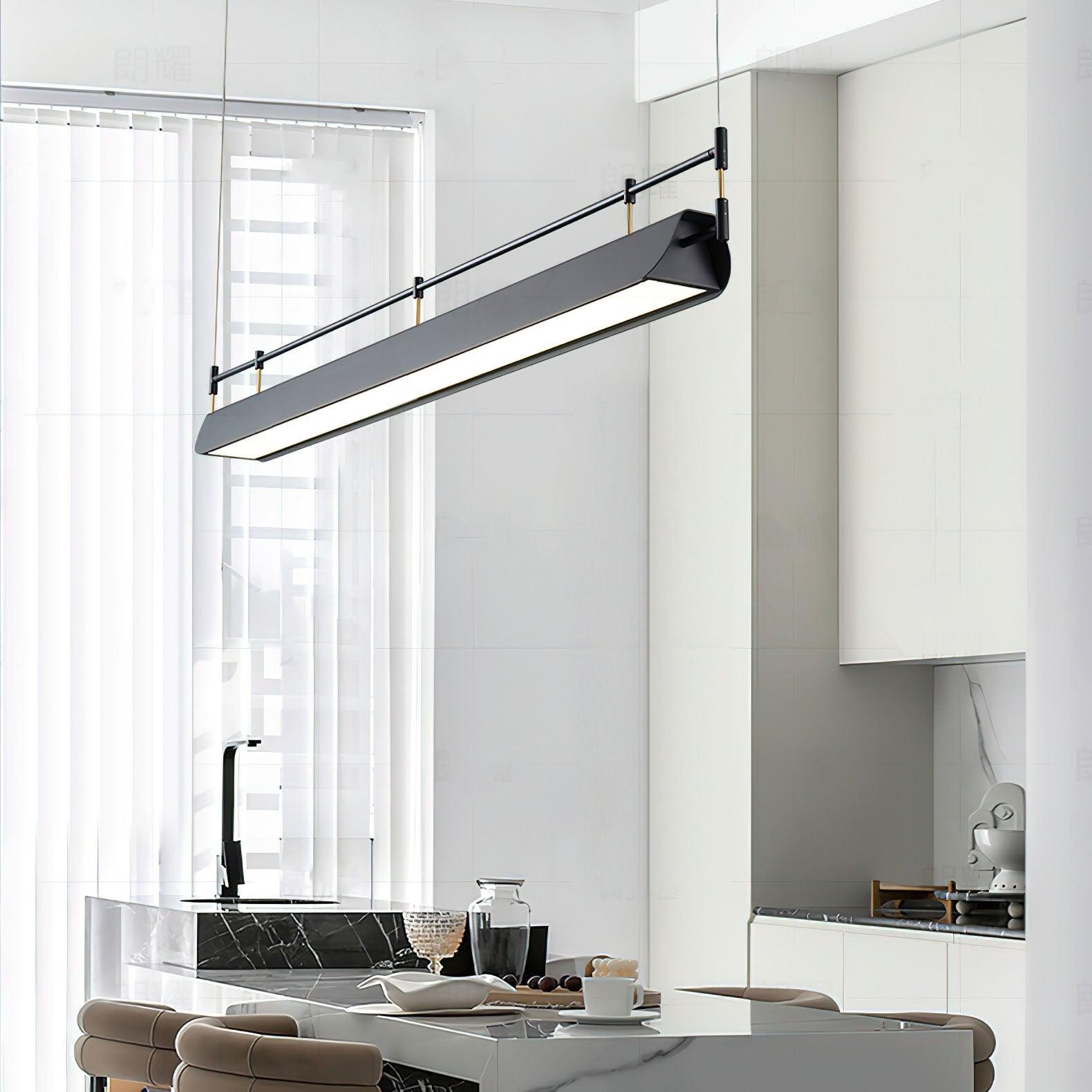 Lustra Chandelier Black Roof LED-Neutral Decor