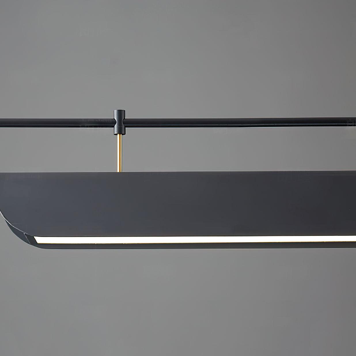 Lustra Chandelier Black Roof LED-Neutral Decor