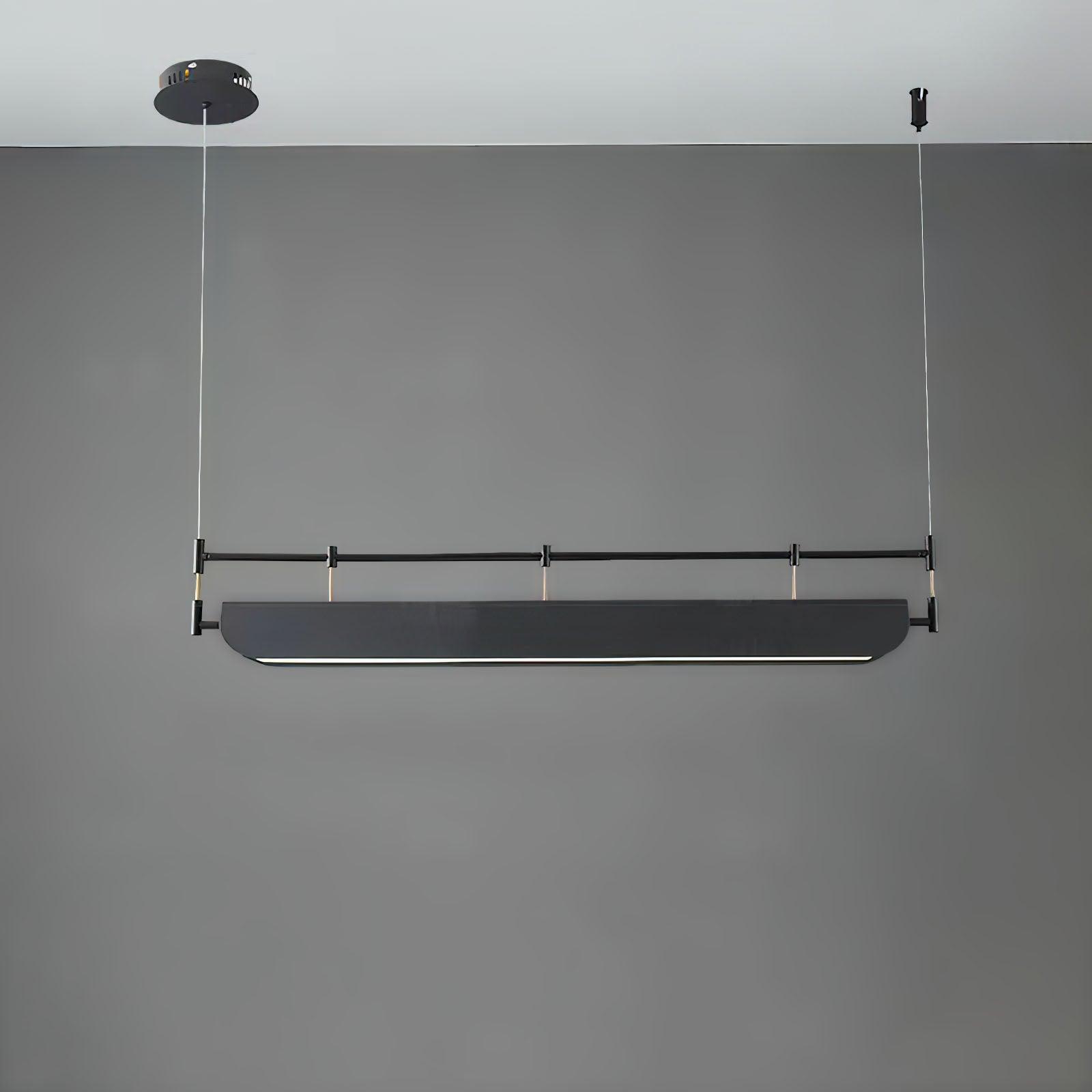 Lustra Chandelier Black Roof LED-Neutral Decor