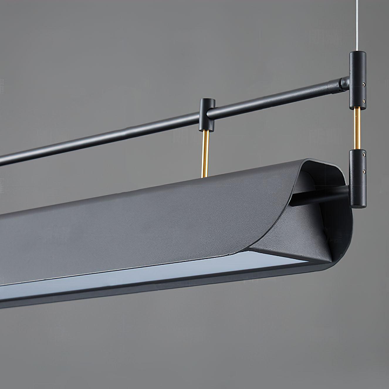 Lustra Chandelier Black Roof LED-Neutral Decor