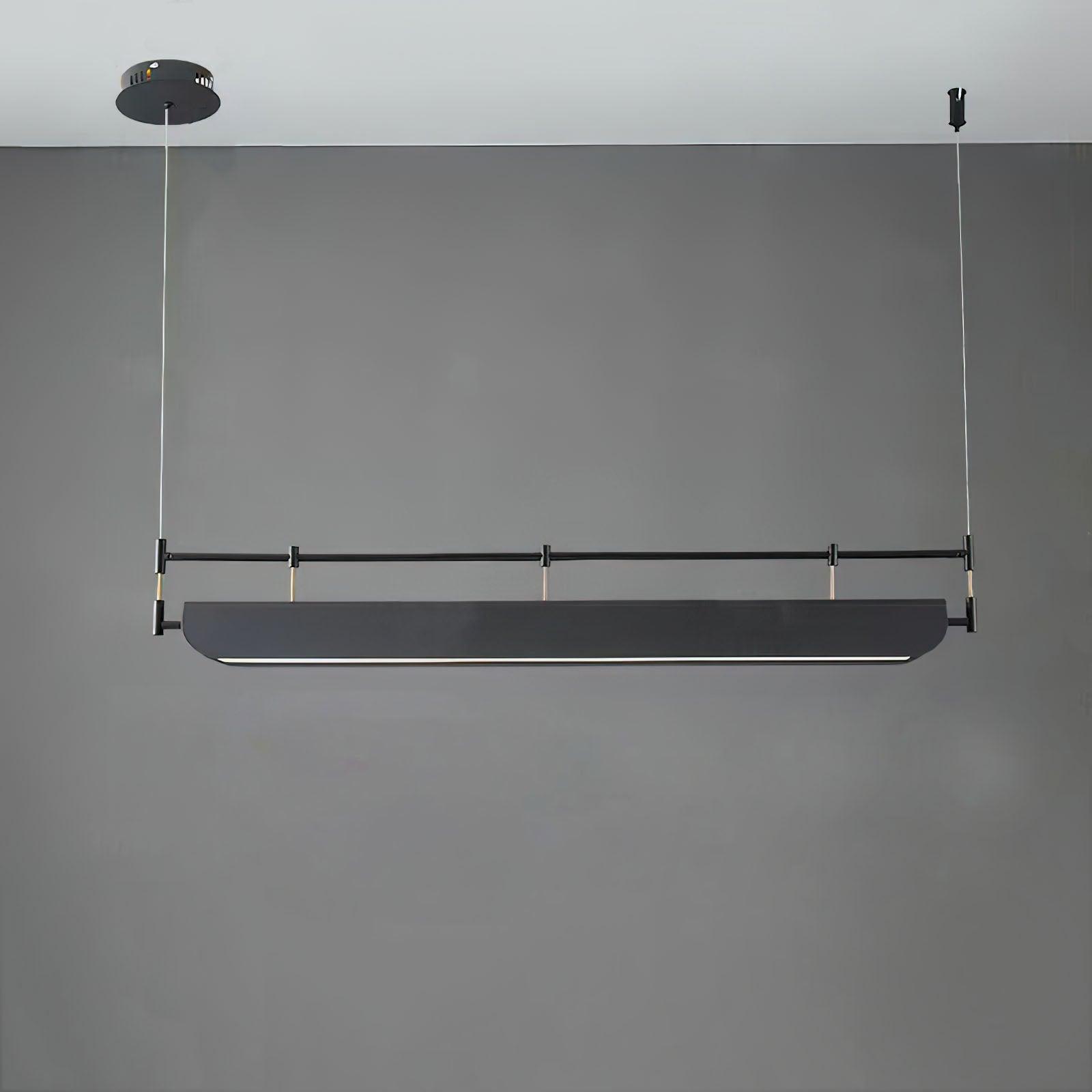 Lustra Chandelier Black Roof LED-Neutral Decor