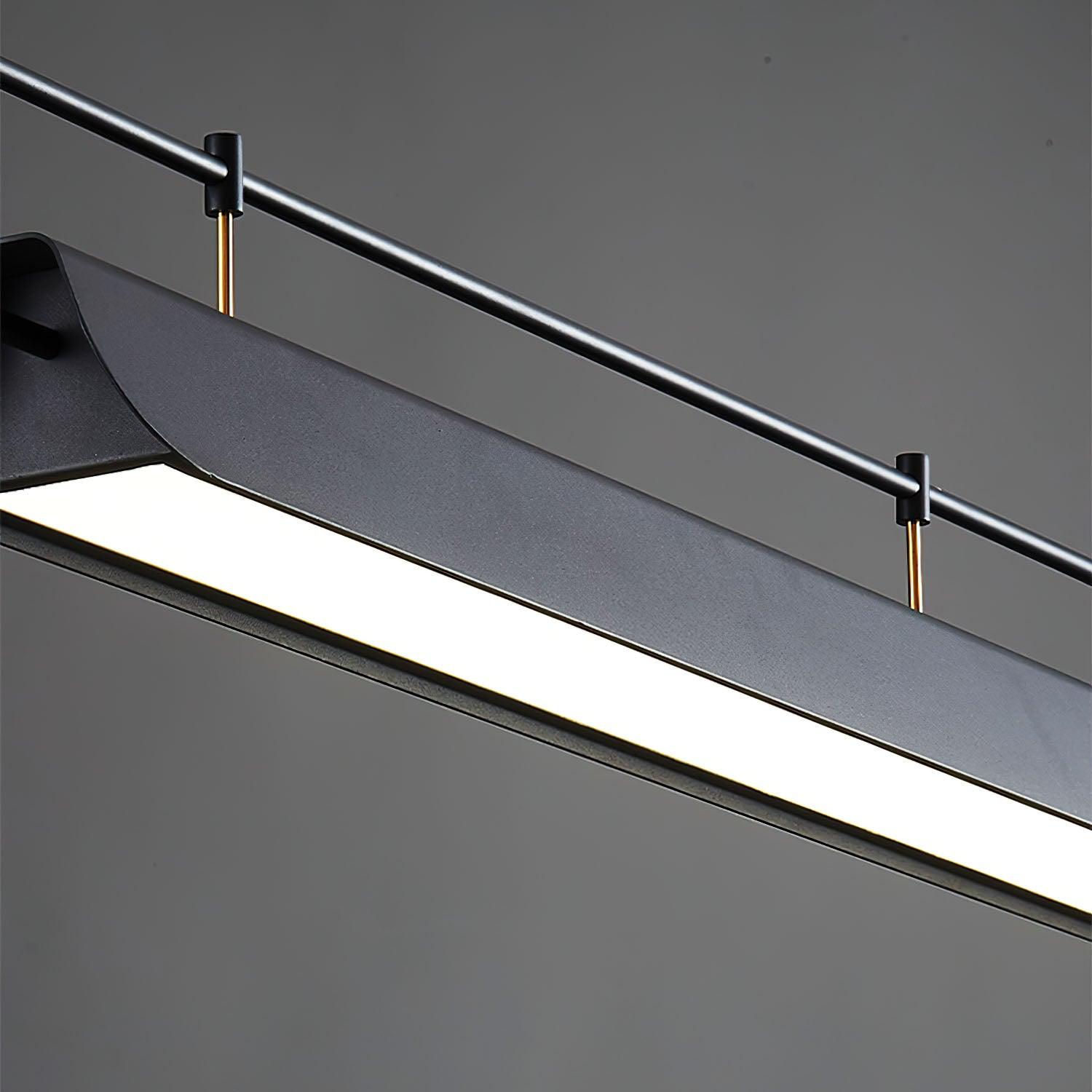 Lustra Chandelier Black Roof LED-Neutral Decor