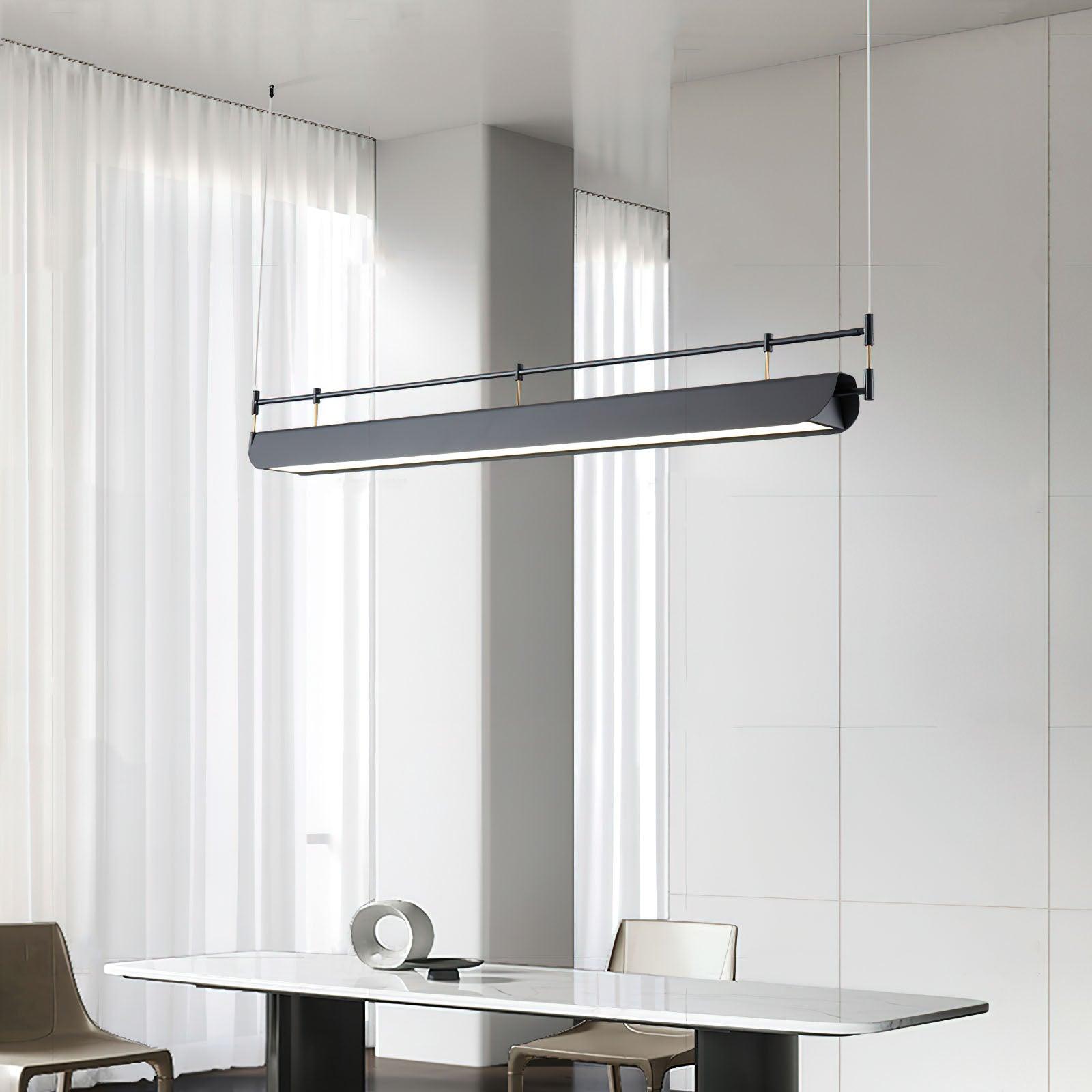 Lustra Chandelier Black Roof LED-Neutral Decor