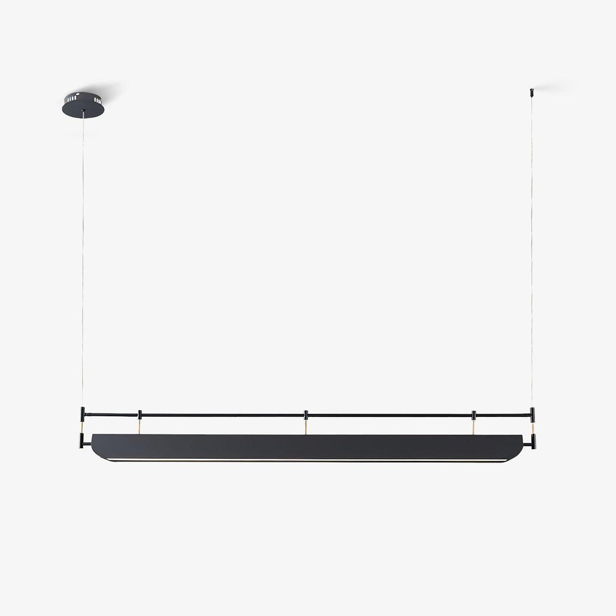 Lustra Chandelier Black Roof LED-Neutral Decor