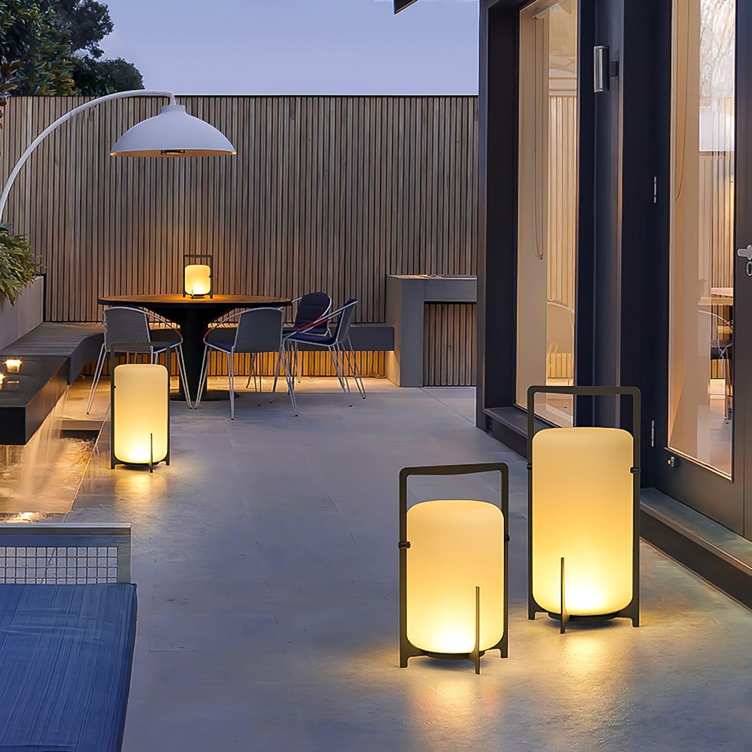 Adeline Minimalist Plastic Outdoor Light-Neutral Decor
