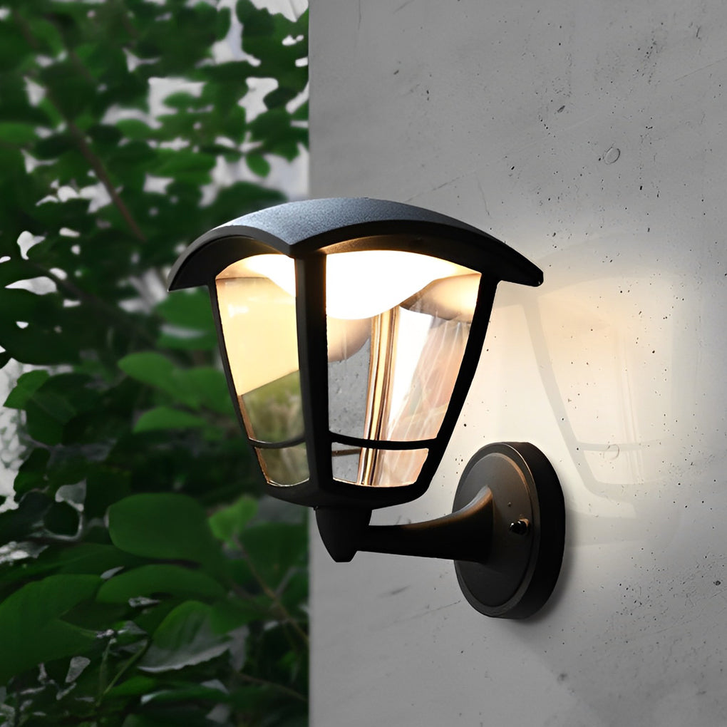 Stuart Retro Vintage Plug in Outdoor Wall Lamp