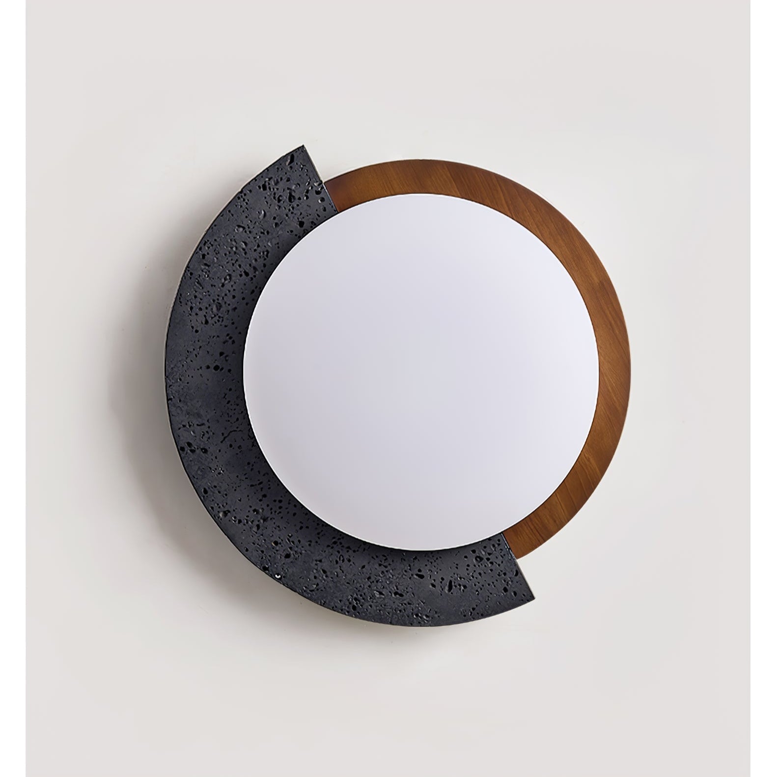 Ulvinor Asymmetrical Travertine Ceiling Light-Neutral Decor