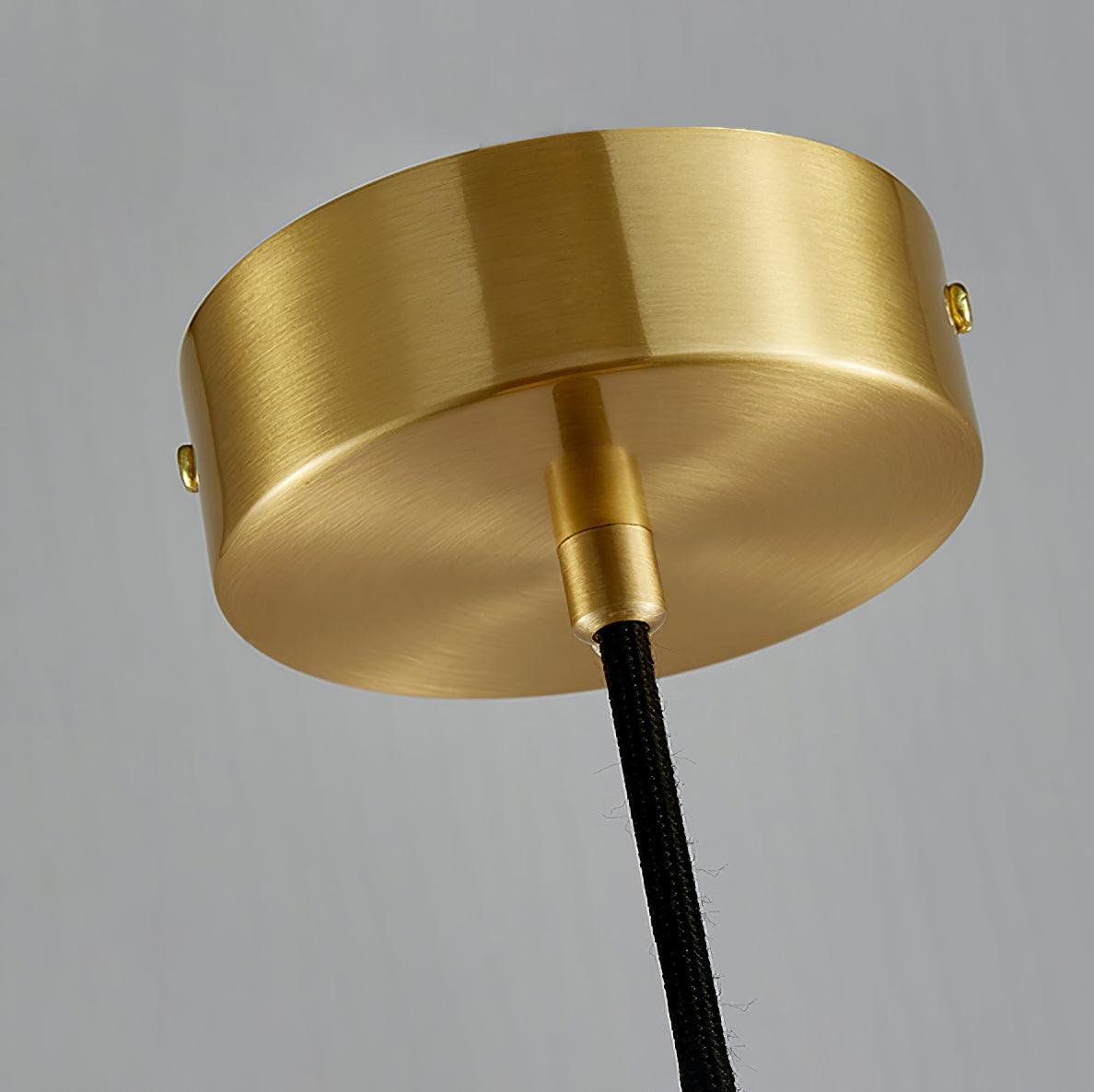 Leda Minimalist Alabaster Pendant Light-Neutral Decor
