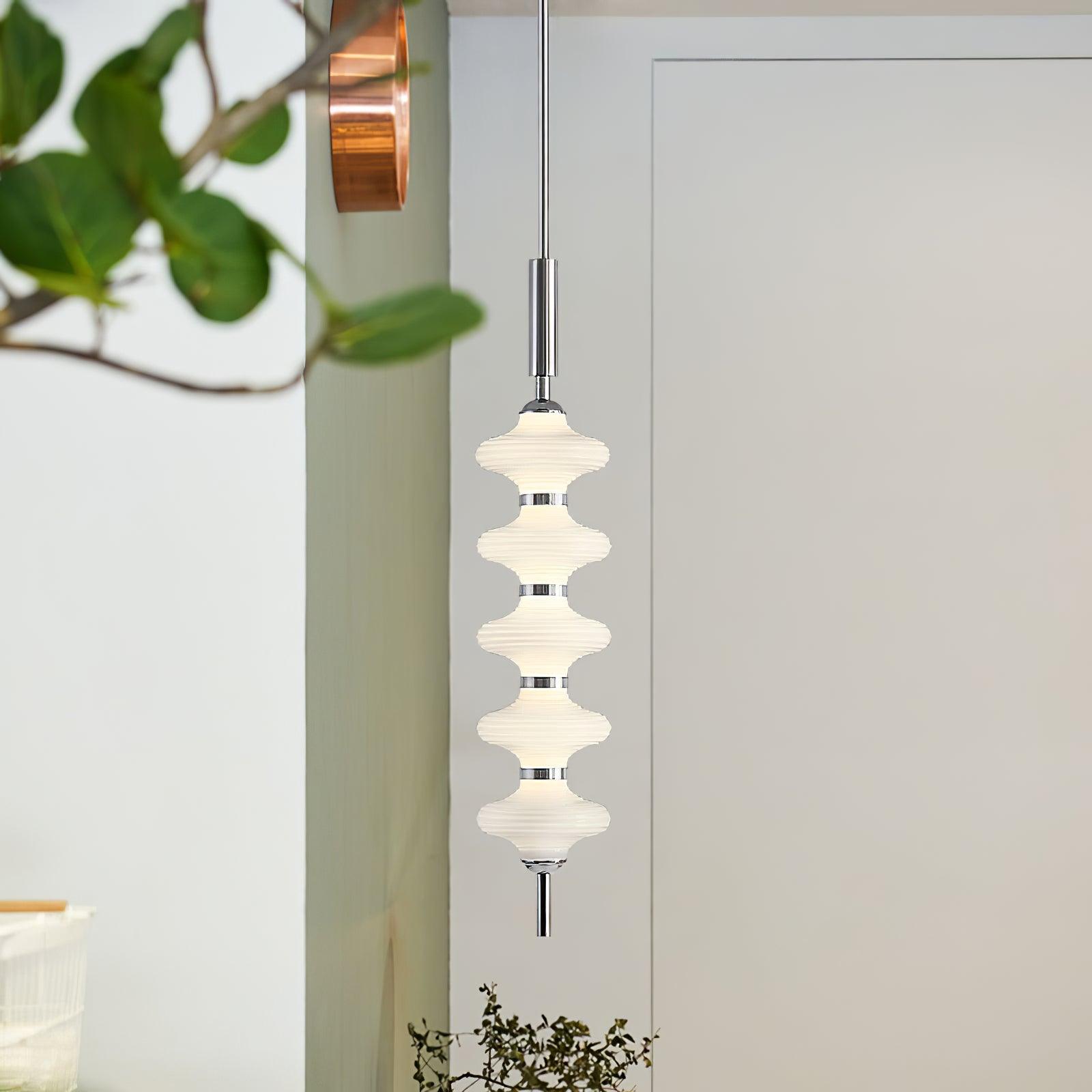 Vesperare Glass Pendant Light-Neutral Decor