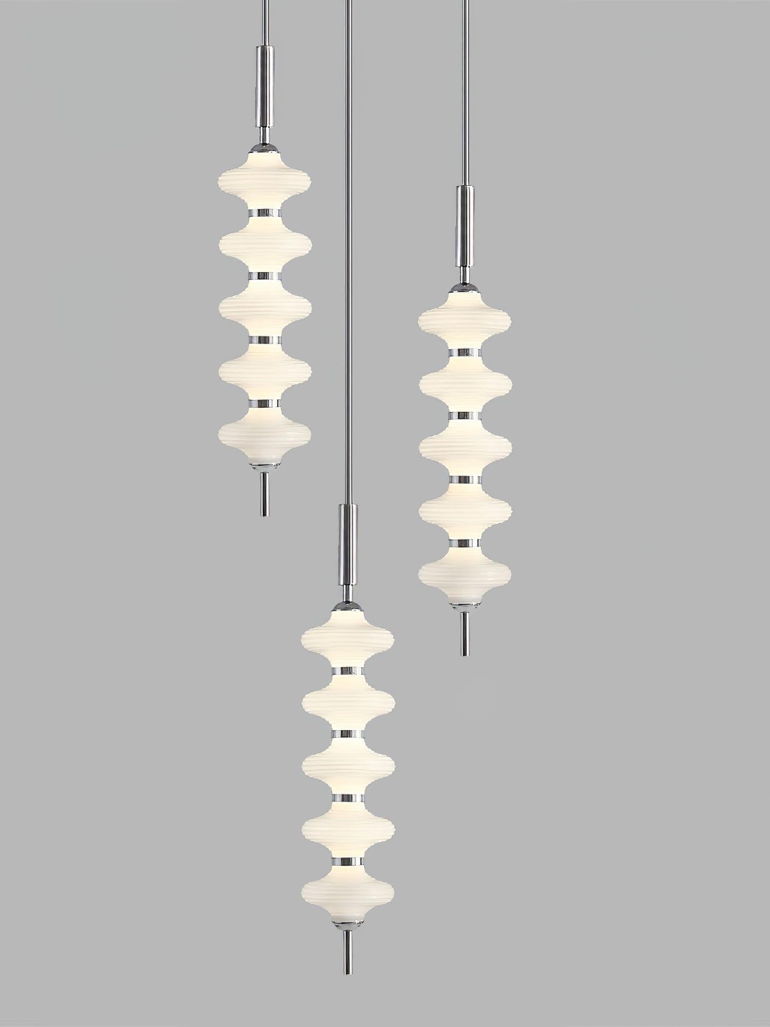 Vesperare Glass Pendant Light-Neutral Decor