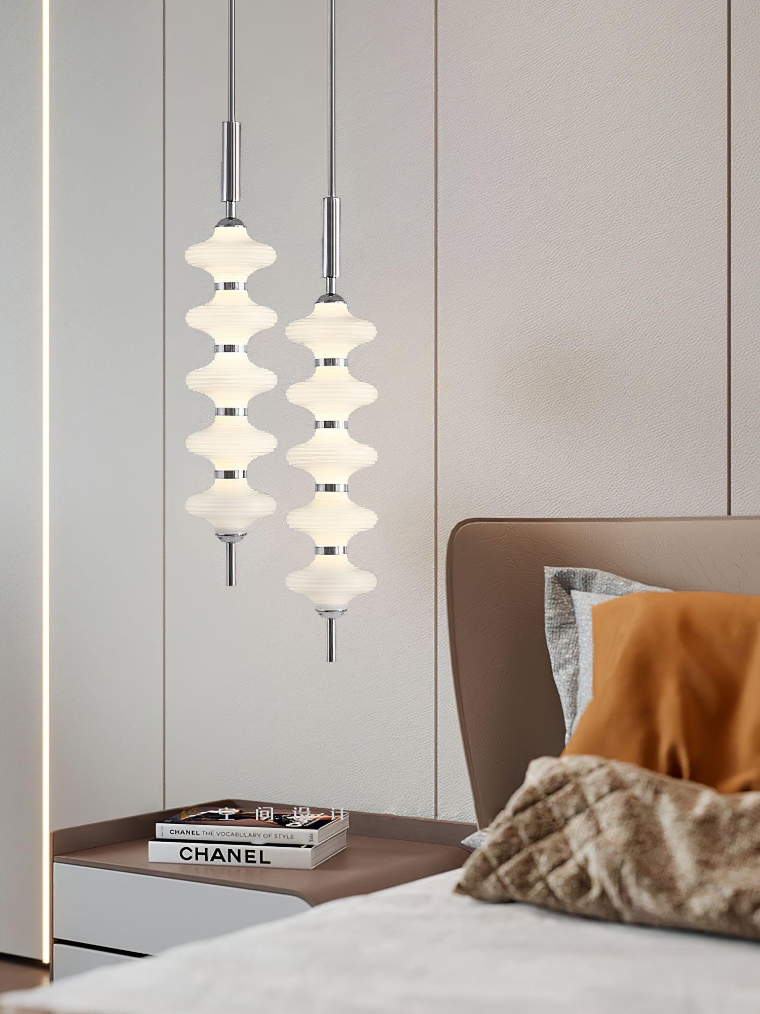 Vesperare Glass Pendant Light-Neutral Decor