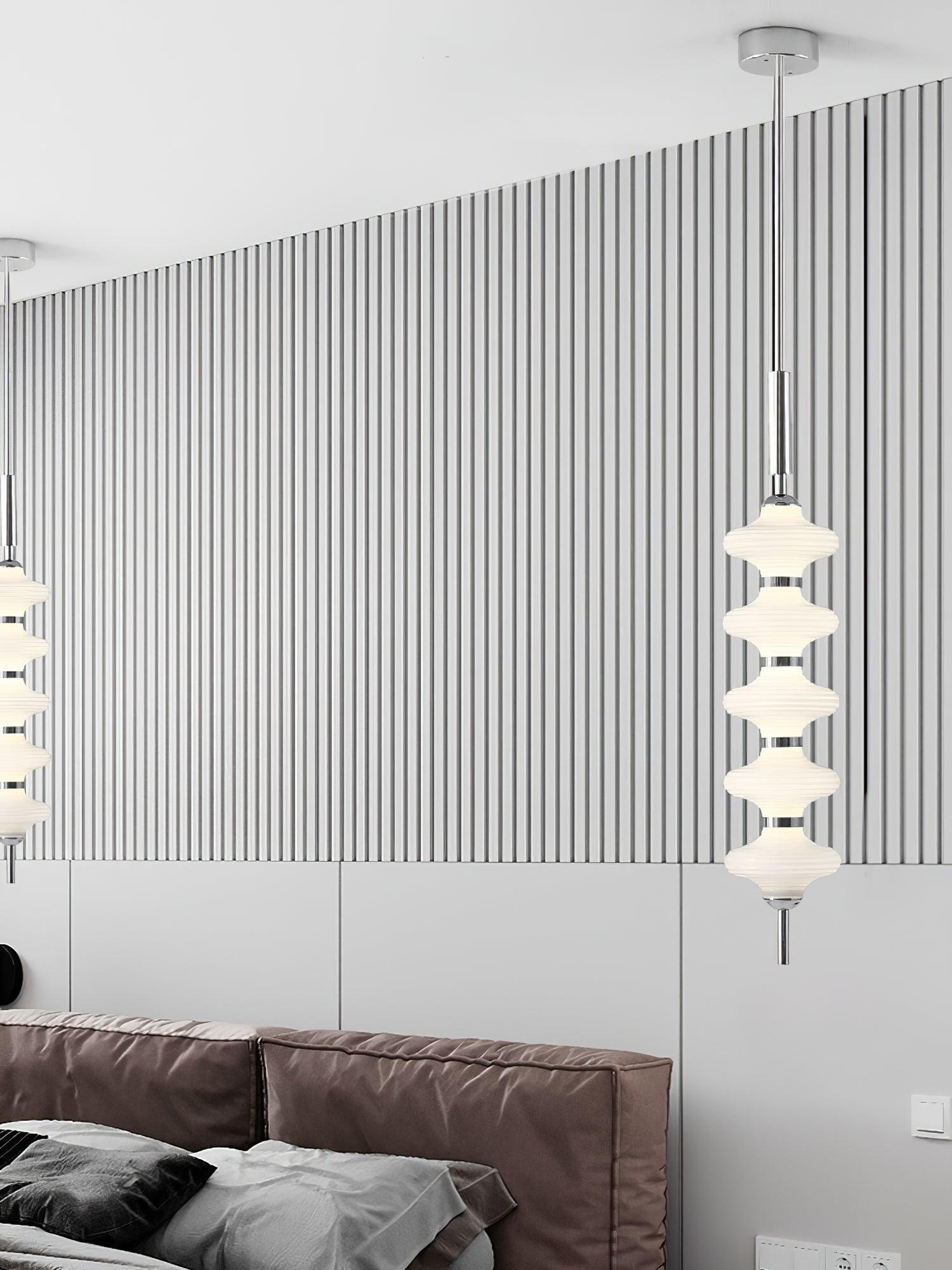 Vesperare Glass Pendant Light-Neutral Decor