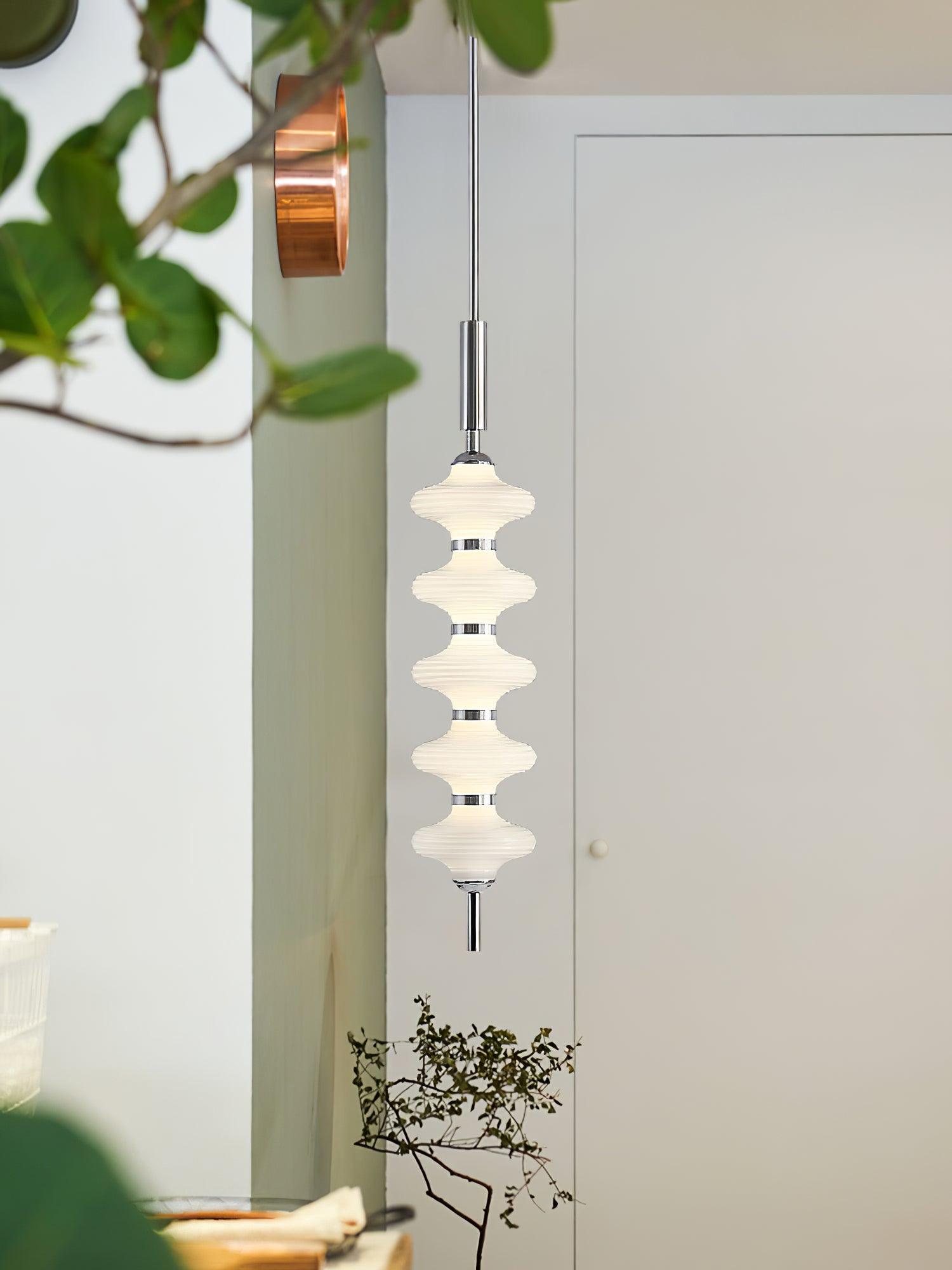 Vesperare Glass Pendant Light-Neutral Decor