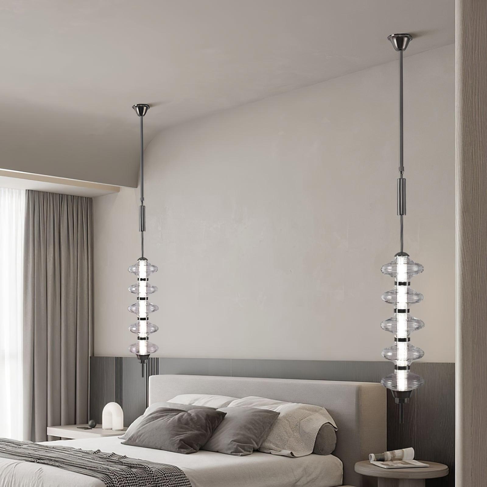 Vesperare Glass Pendant Light-Neutral Decor